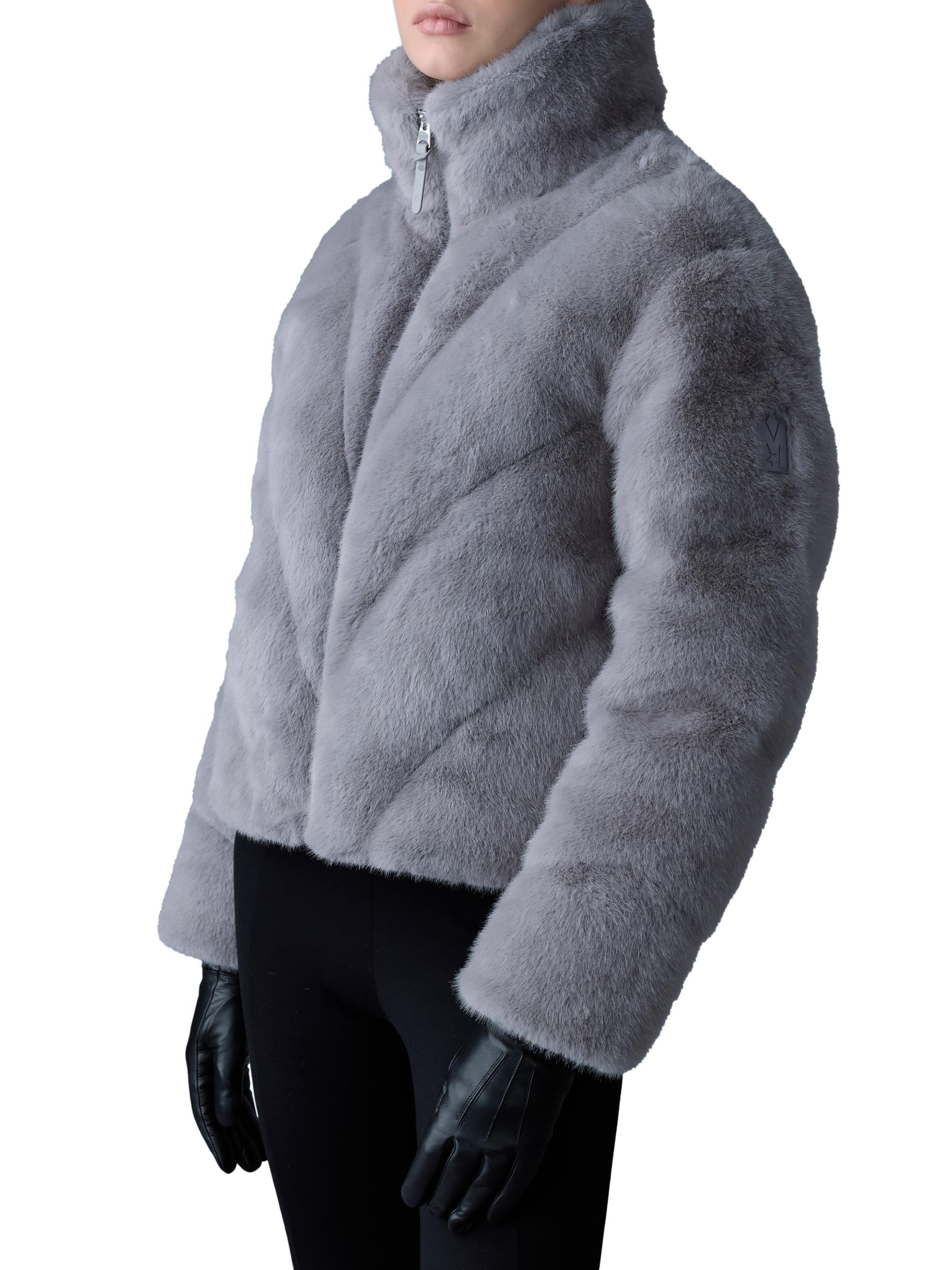 Mackage Anik Brushed Faux-Fur Down Jacket | Saks Fifth Avenue