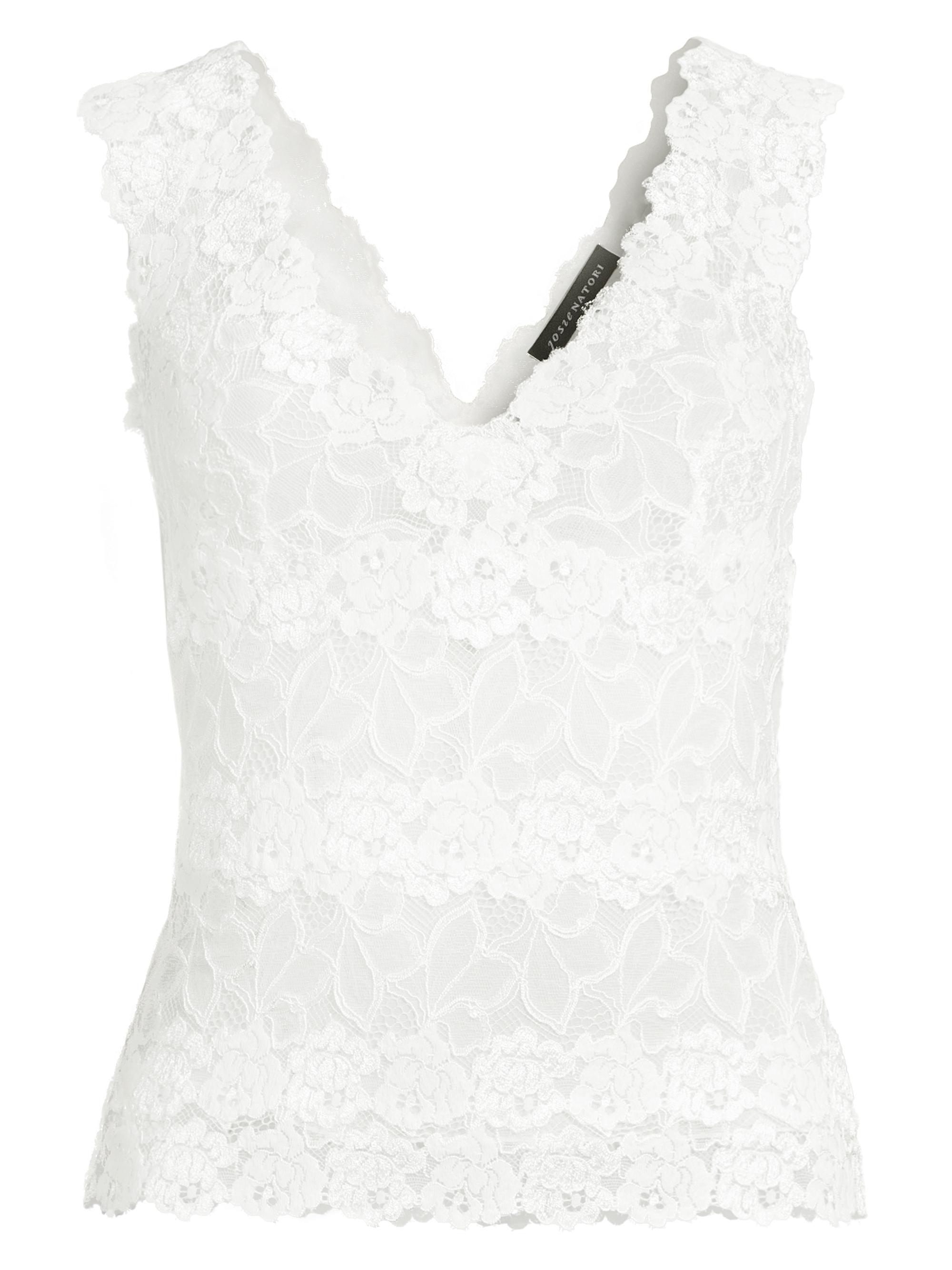 Natori Women's Rose Parfait Lace Tank - Warm White