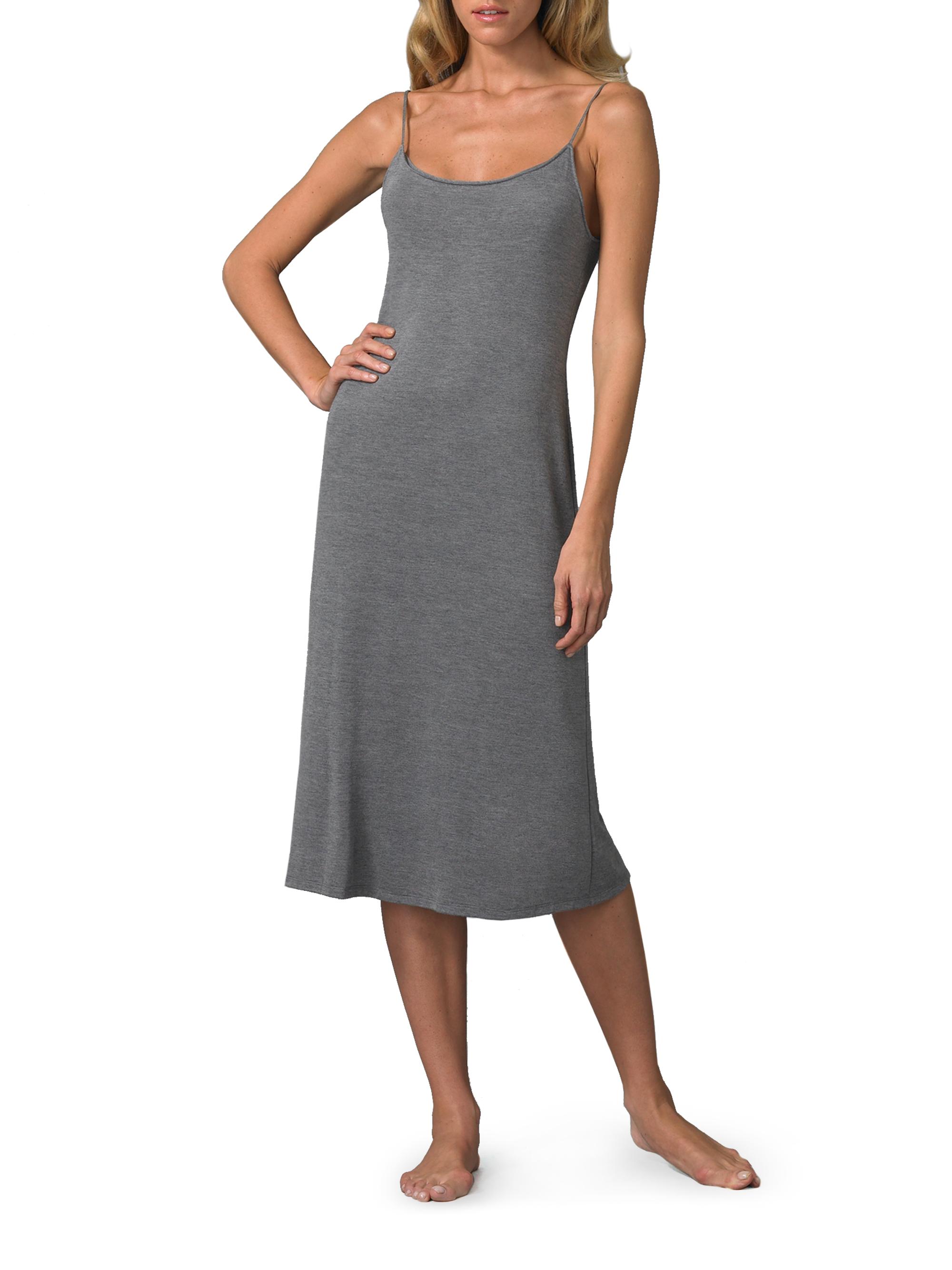 Natori Women's Solid Gown - Heather Grey