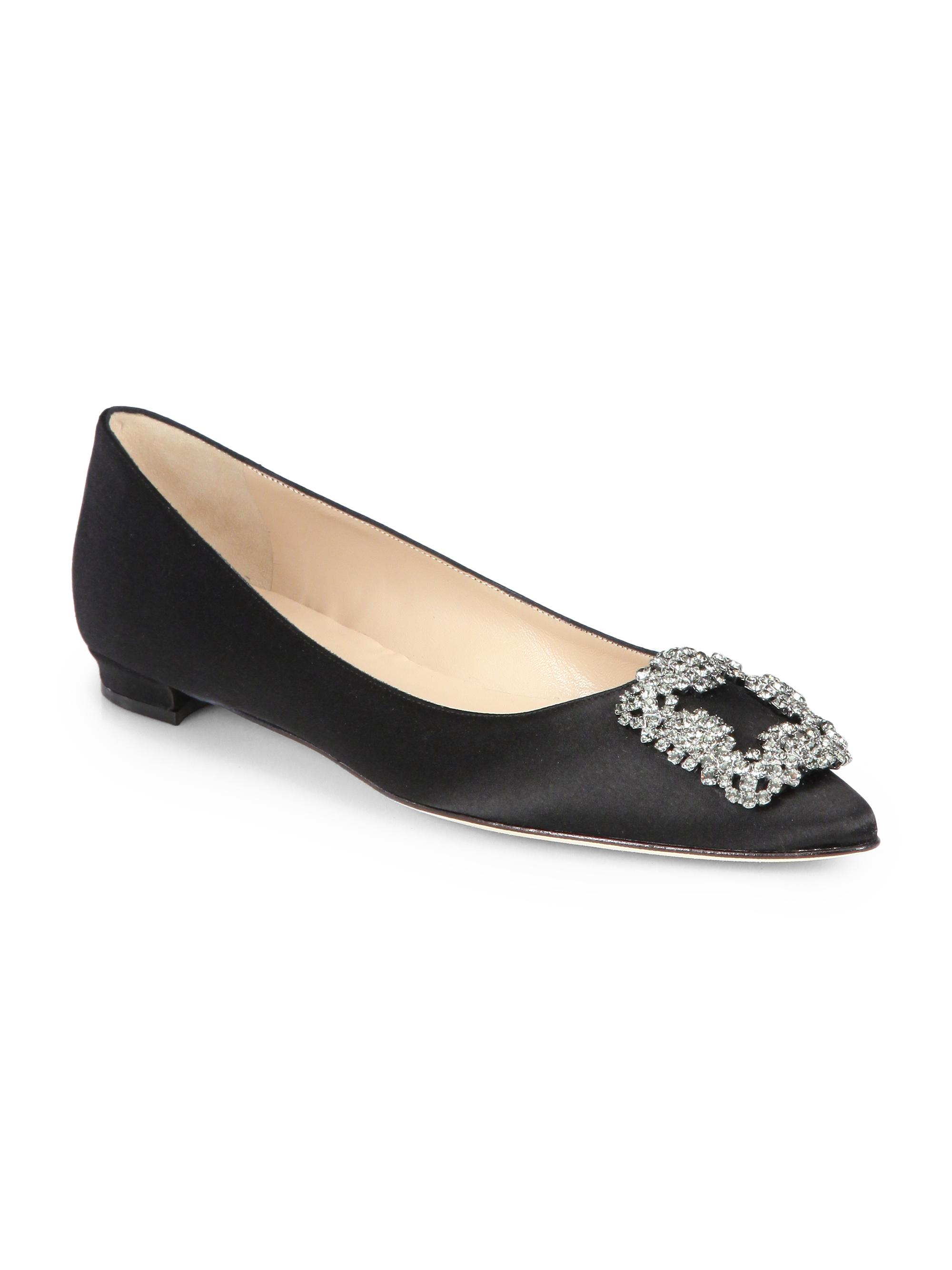 MANOLO BLAHNIK FLAT ウール MANOLO BLAHNIK マノロブラニク パンプス HANGISIFLAT FMC CLC