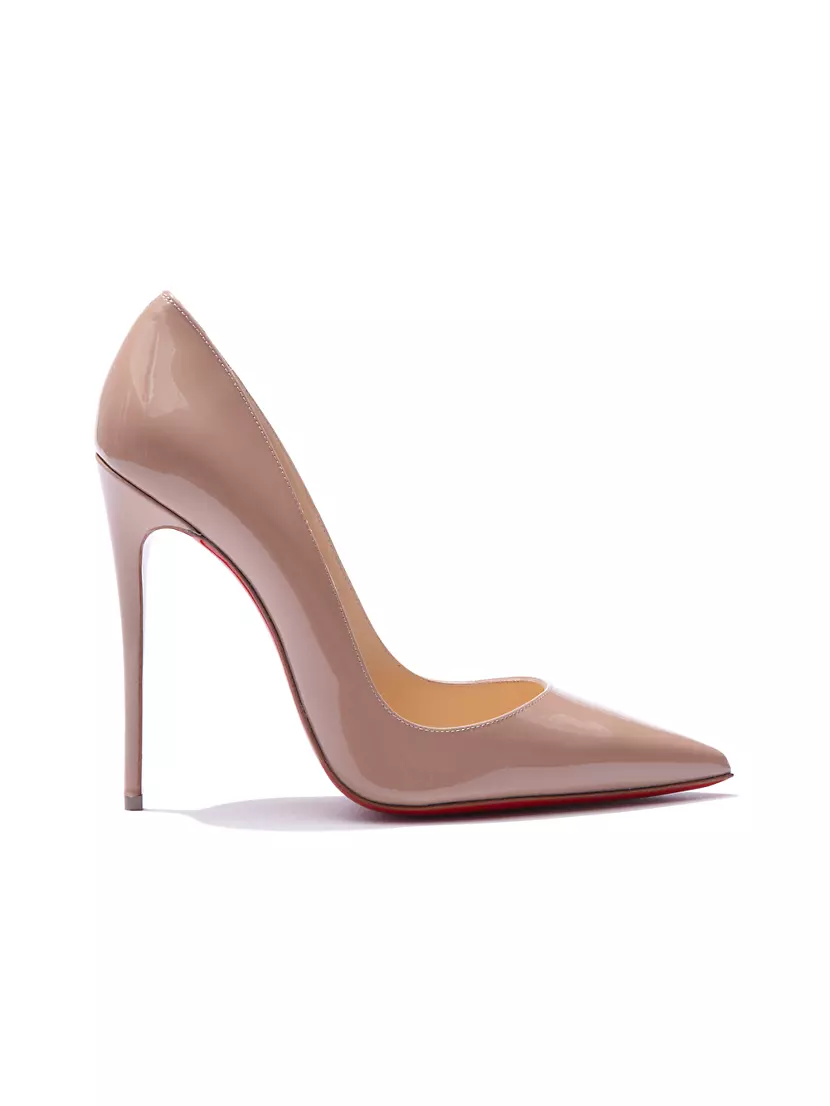 So Kate 120 Leather Pumps in Yellow - Christian Louboutin