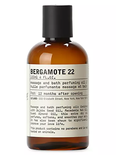 Bergamote 22 Body Oil