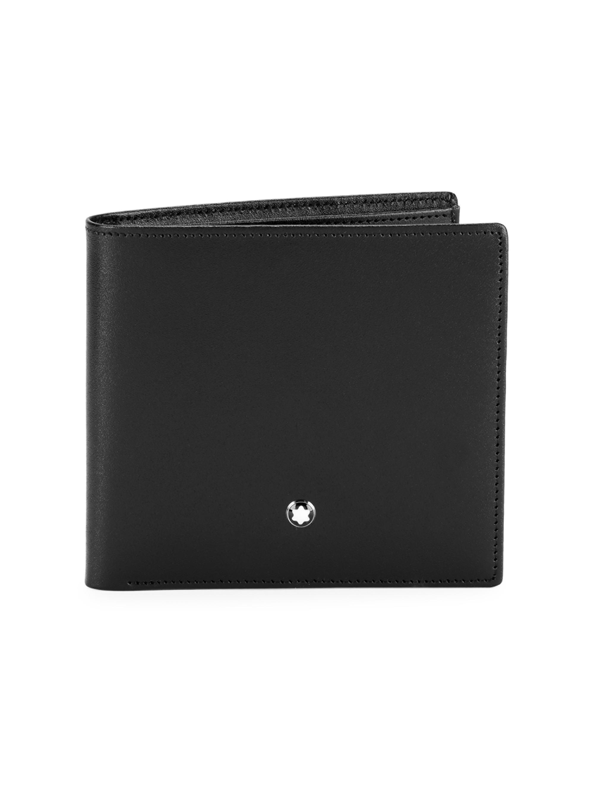 Montblanc Men's 3307 Leather Billfold Wallet
