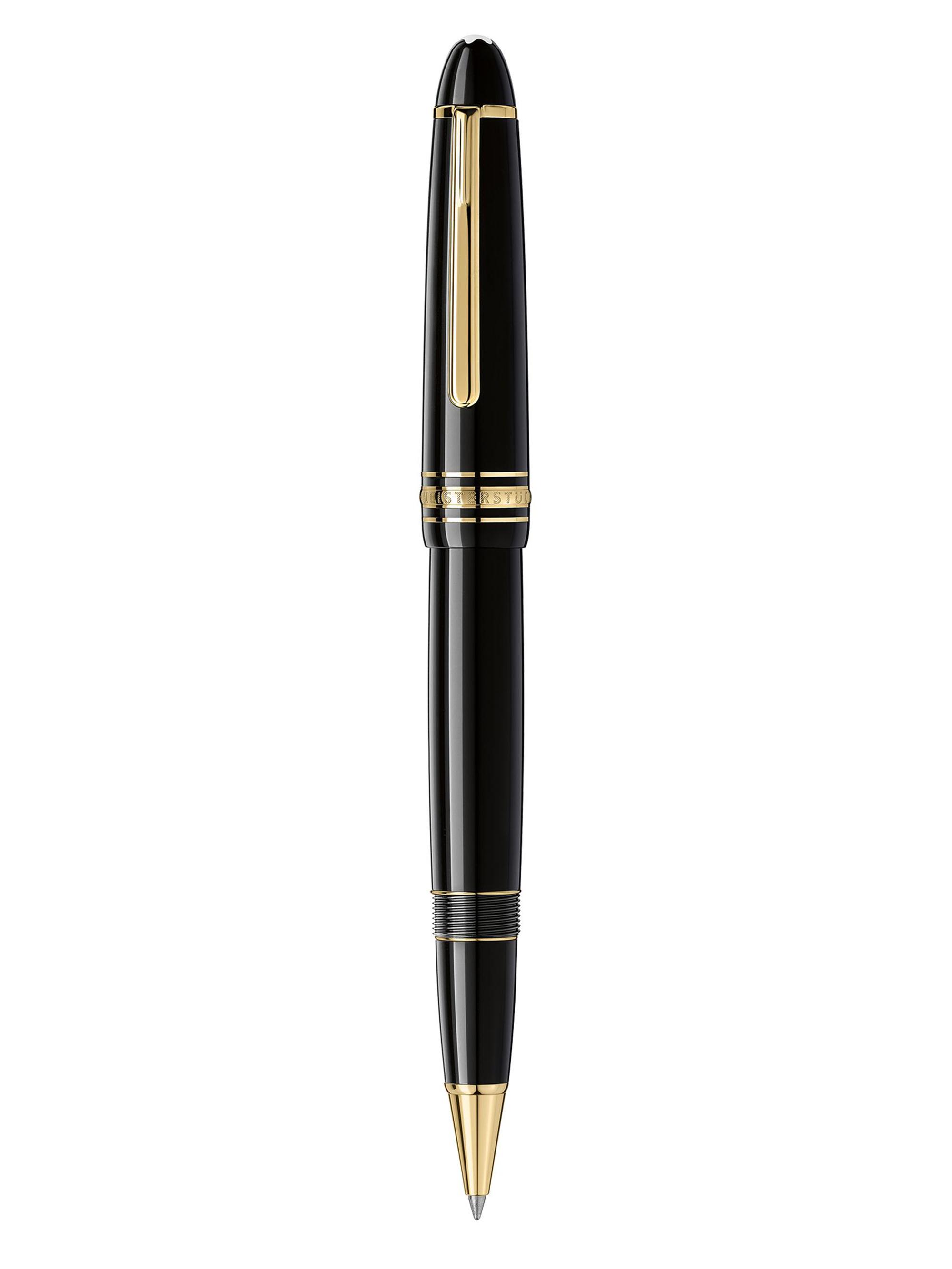 Montblanc Men's Meisterstück Gold-Coated LeGrand Ballpoint Pen - Black