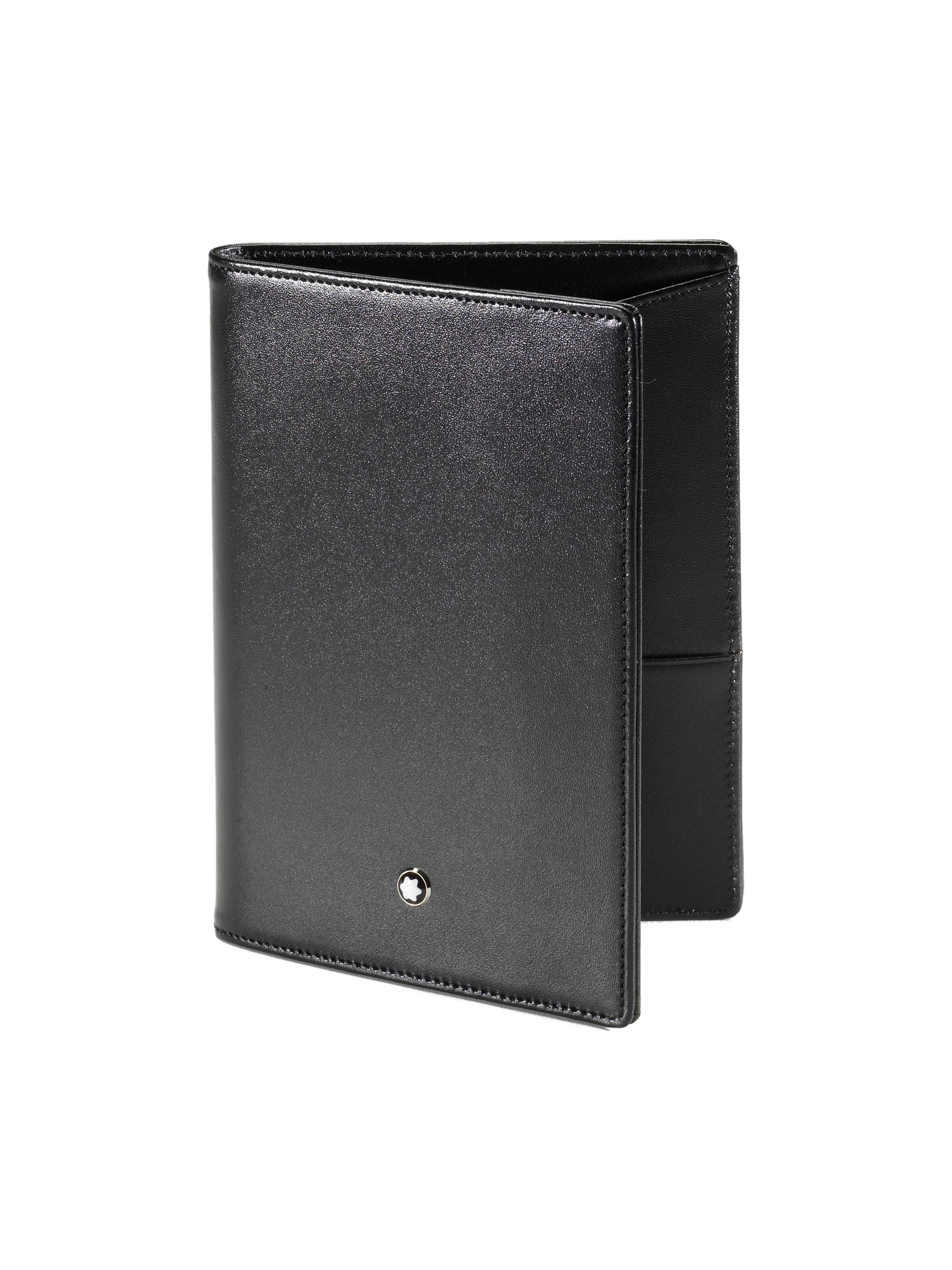 【期間限定価格】MONTBLANC Passport Holder Montblanc Passport Holder | Saks Fifth Avenue