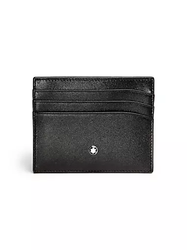 Pebbled V Quilt Card Case Small Wallet Zip Money Clip Long