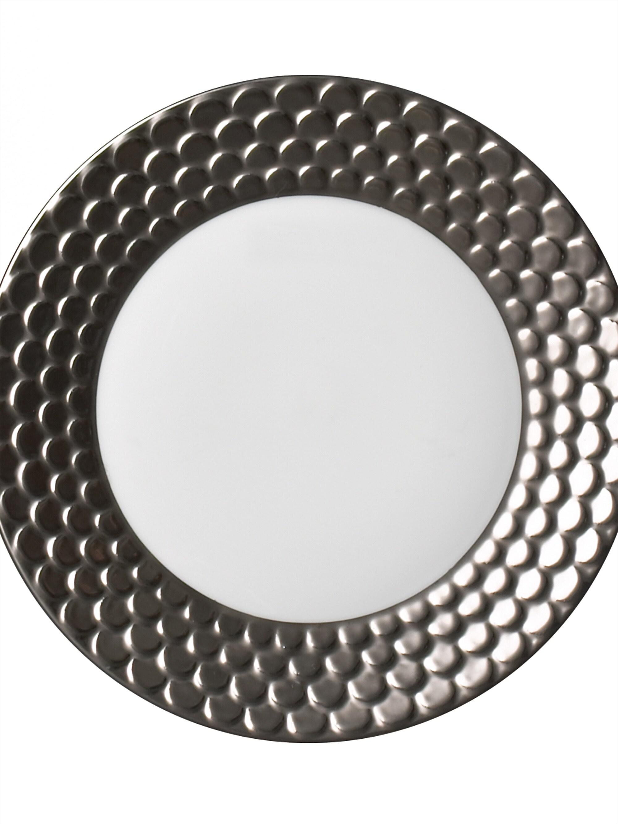 L'Objet Aegean Platinum Bread Plate