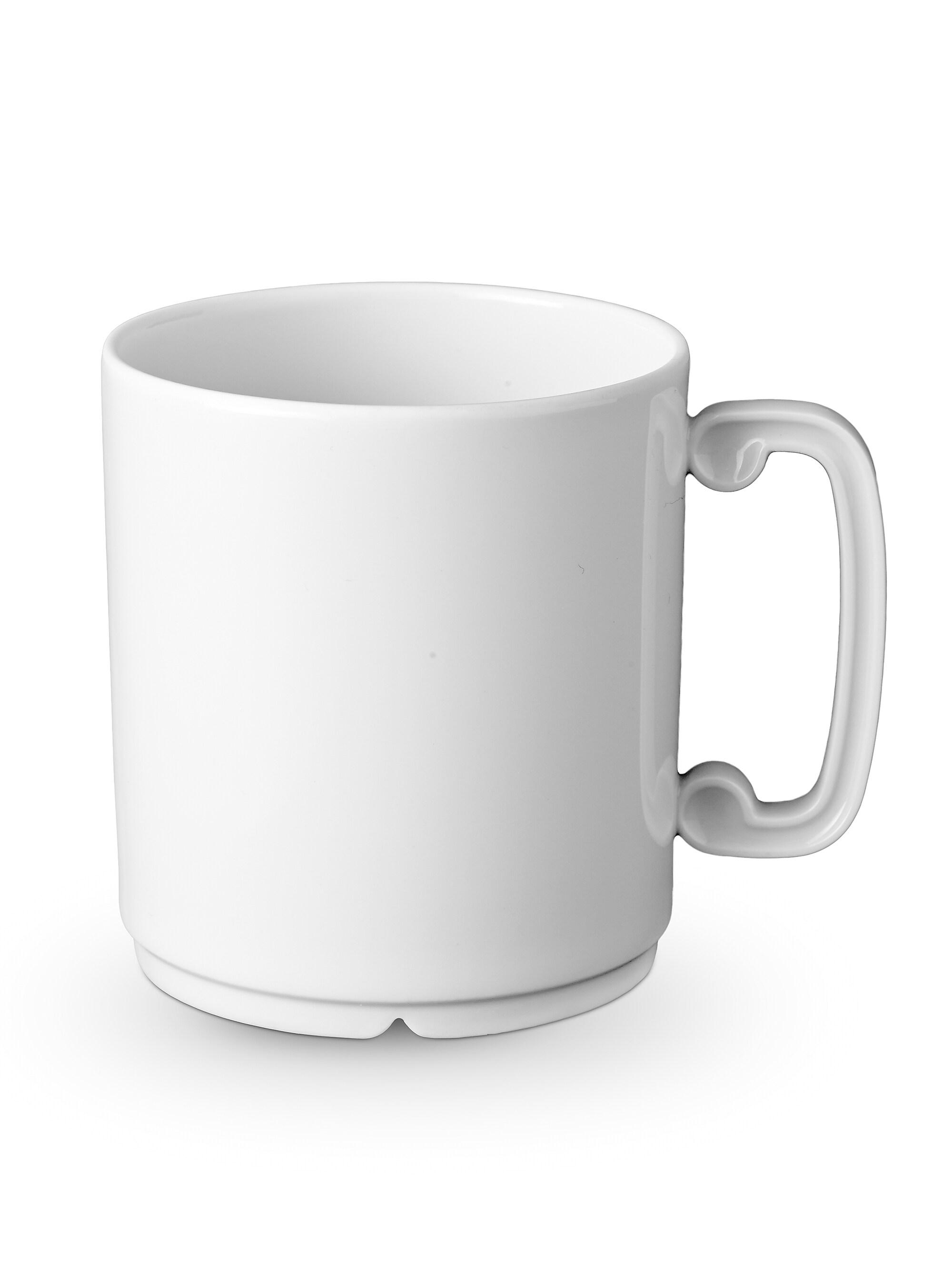 L'Objet Han White Porcelain Mug - White