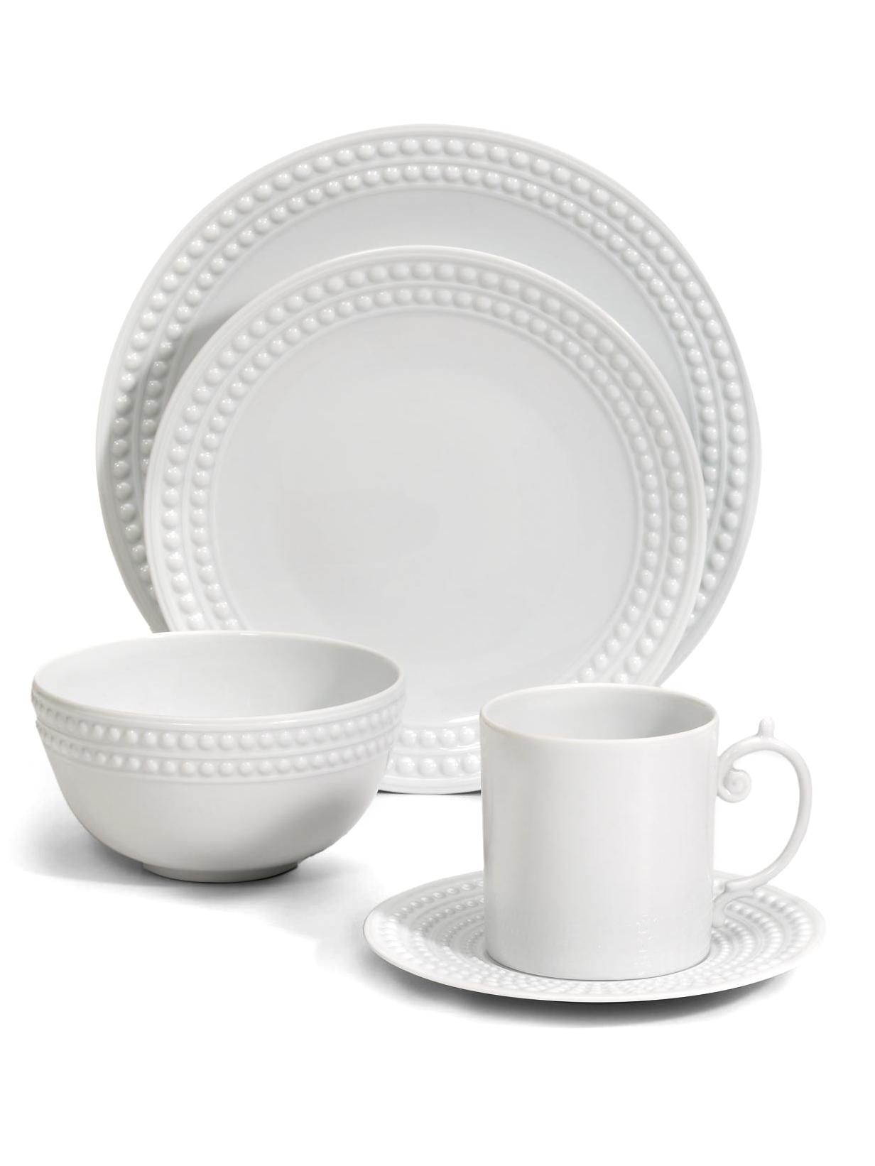 L'Objet Perlee White Charger