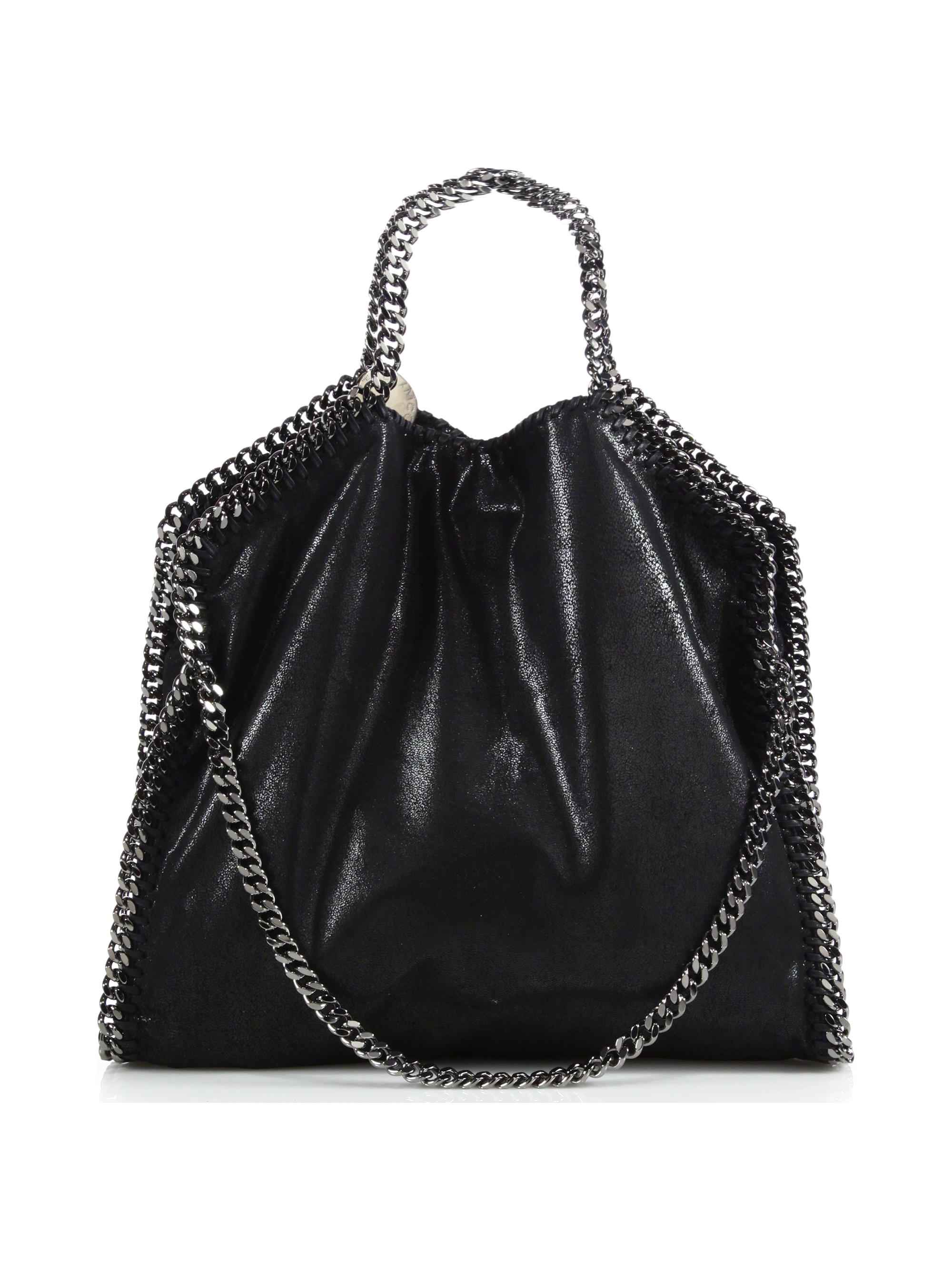 Stella McCartneyバッグ Stella McCartney Stella Logo faux-leather Tote Bag | Black | FARFETCH