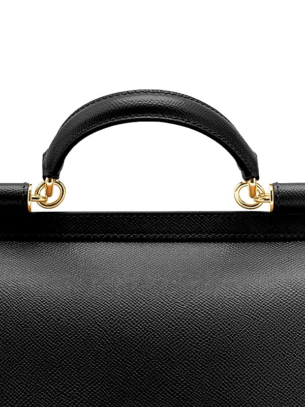 Shop Dolce&Gabbana Small Sicily Leather Top Handle Bag Shop Dolce&Gabbana Small Sicily Leather Top Handle Bag