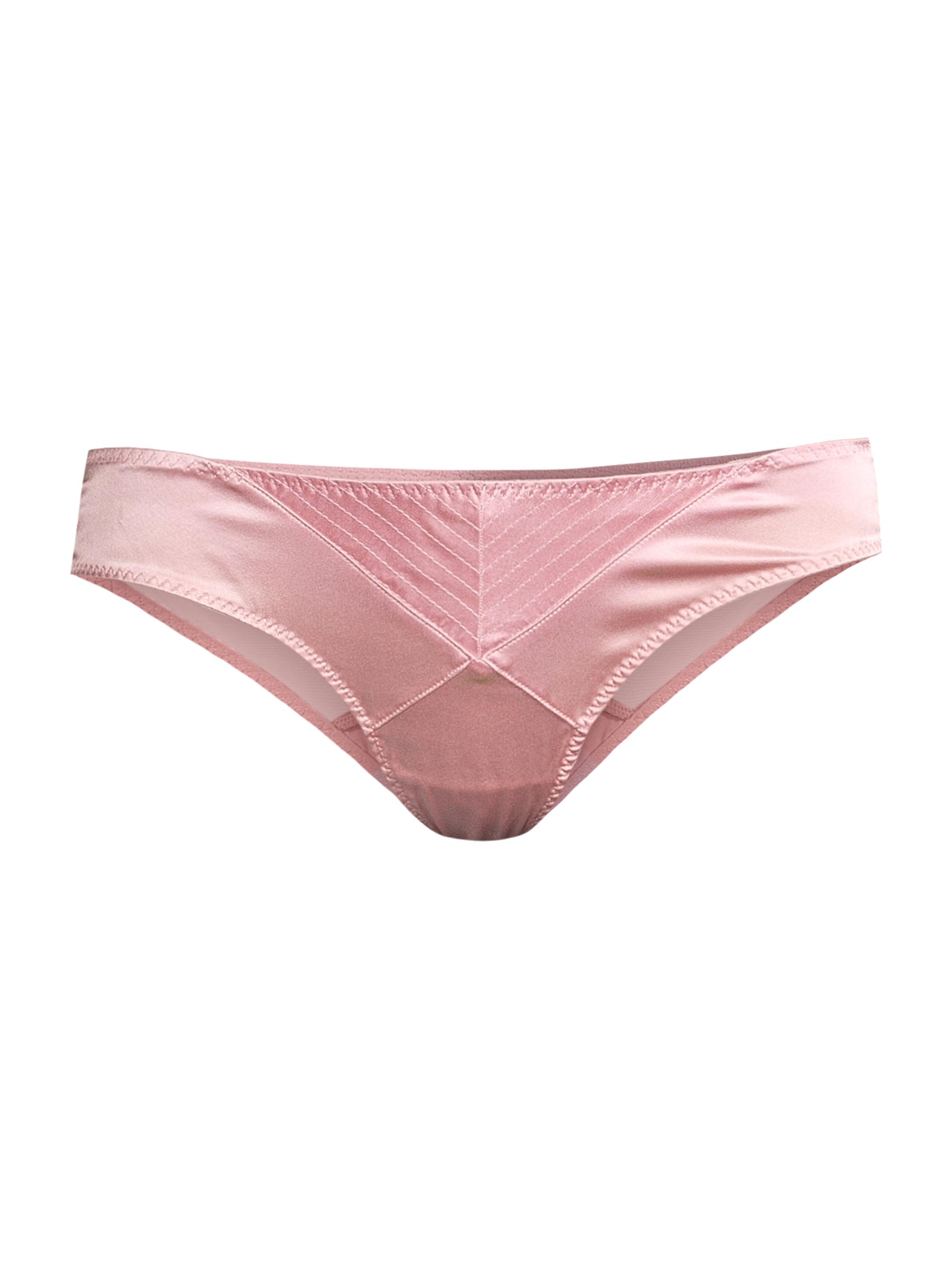 Fleur du Mal Women's Satin Hipster - Rose Pink