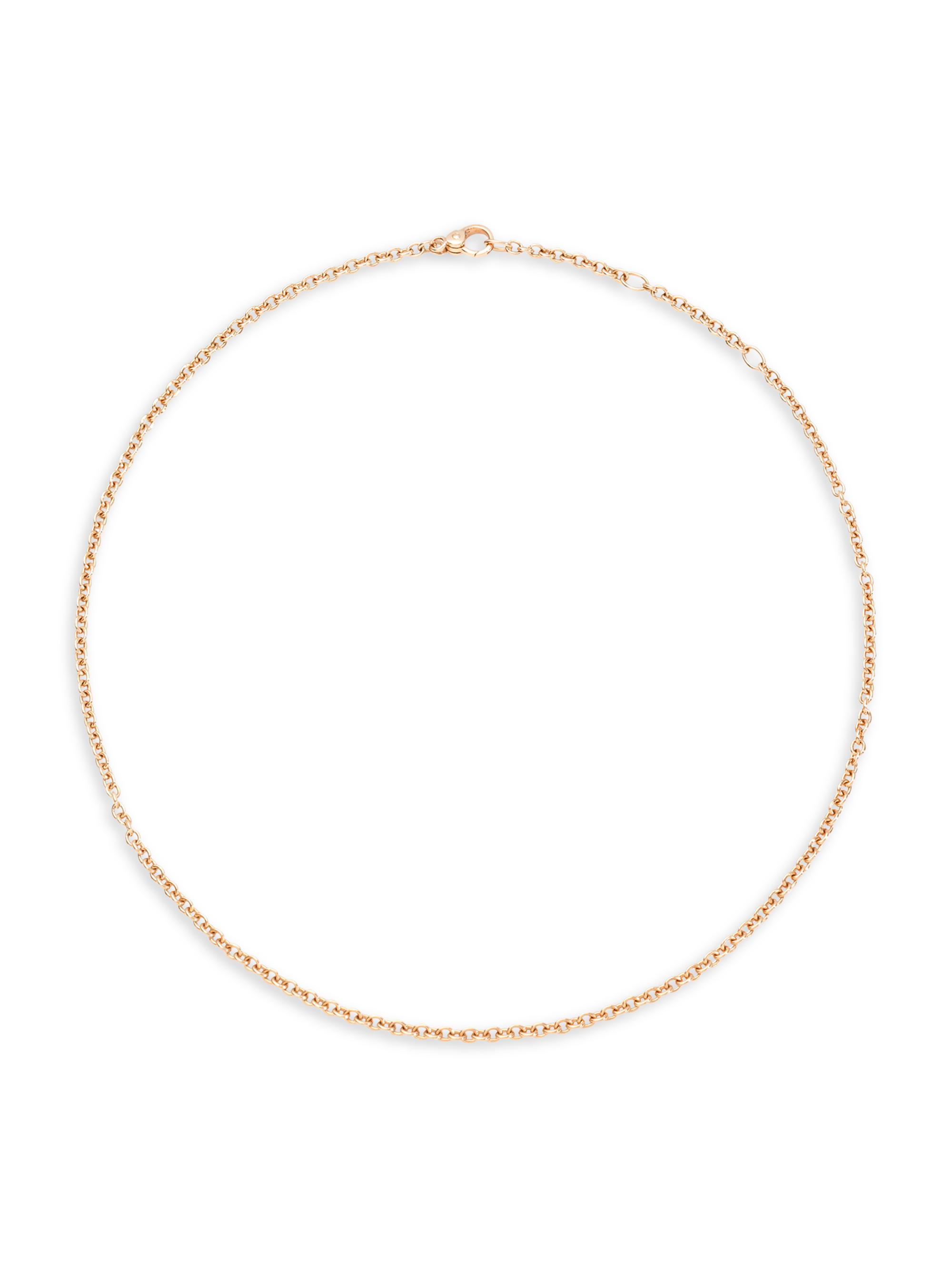 Pomellato Women's Sabbia 18K Rose Gold Necklace Chain/16.5" - Rose Gold