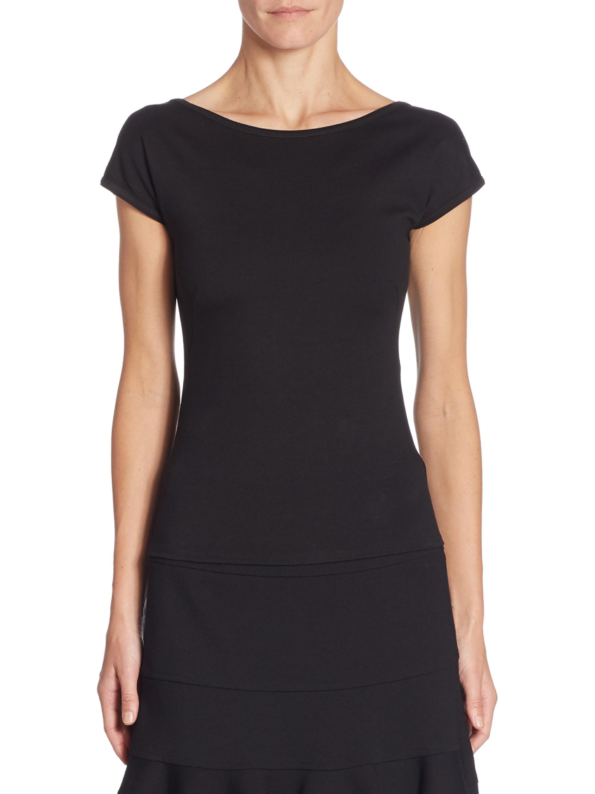 Akris punto Women's Elements Jersey Top - Black