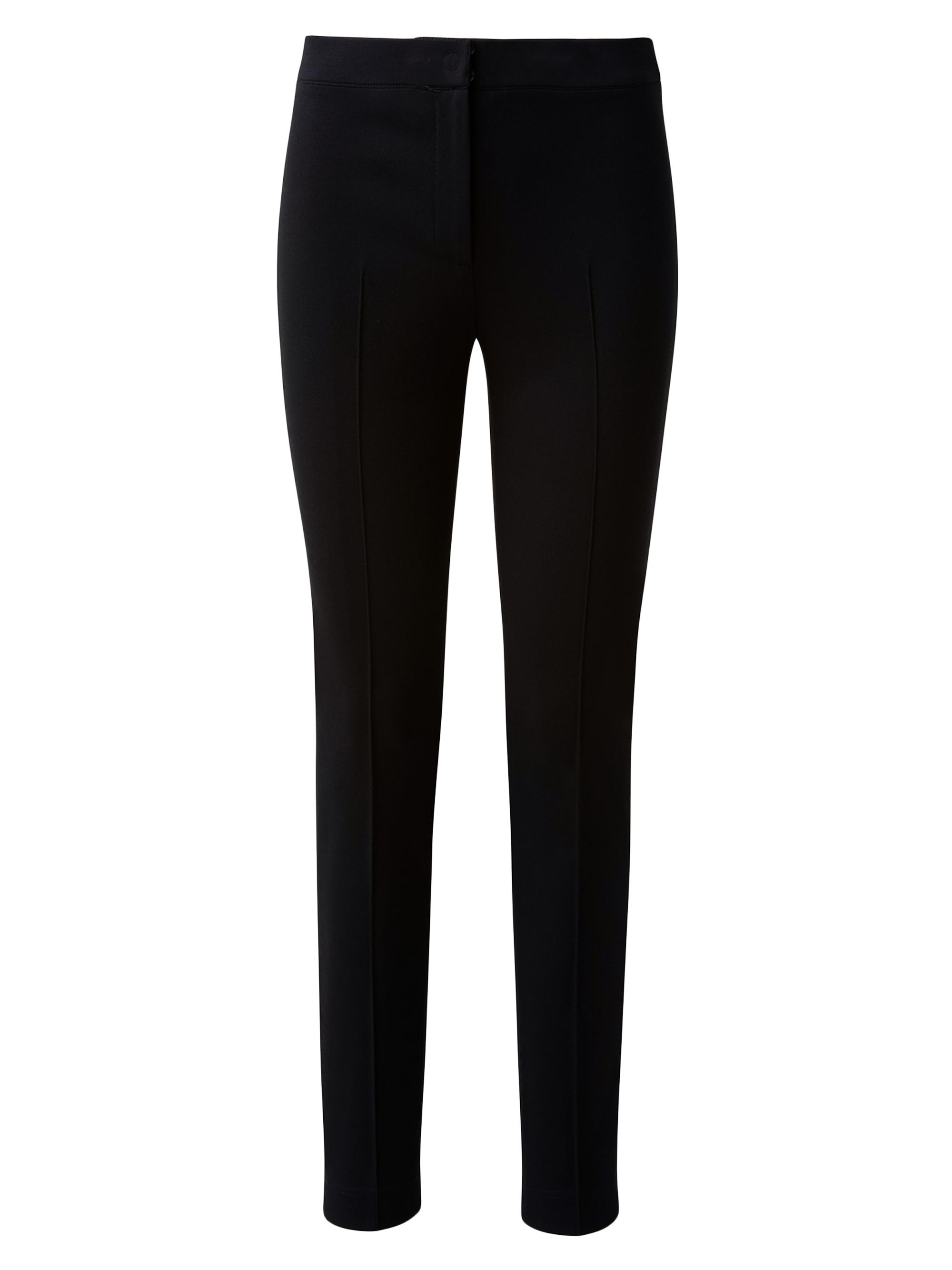 Akris punto Women's Franca Cotton Pants - Black - Size 16