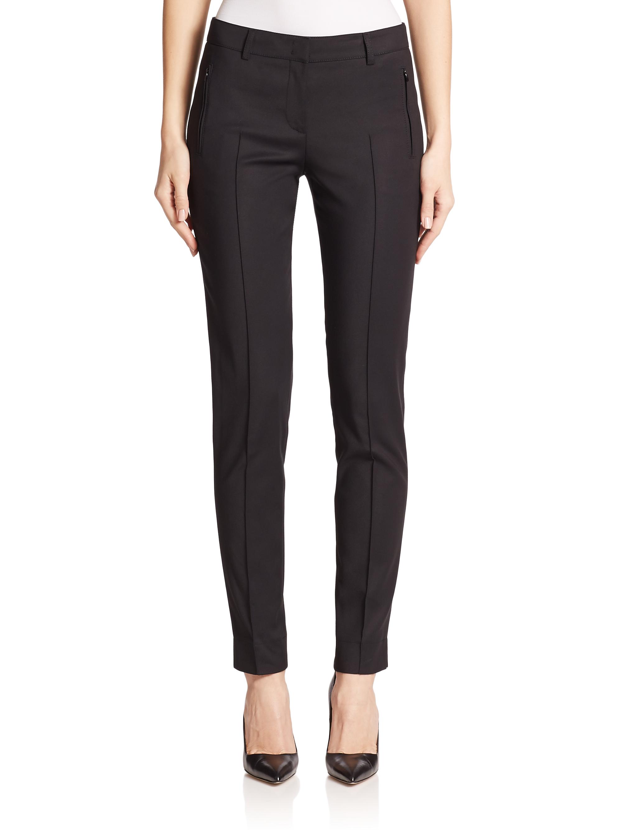 Akris punto Women's Elements Cotton Techno Fabia Pants - Black