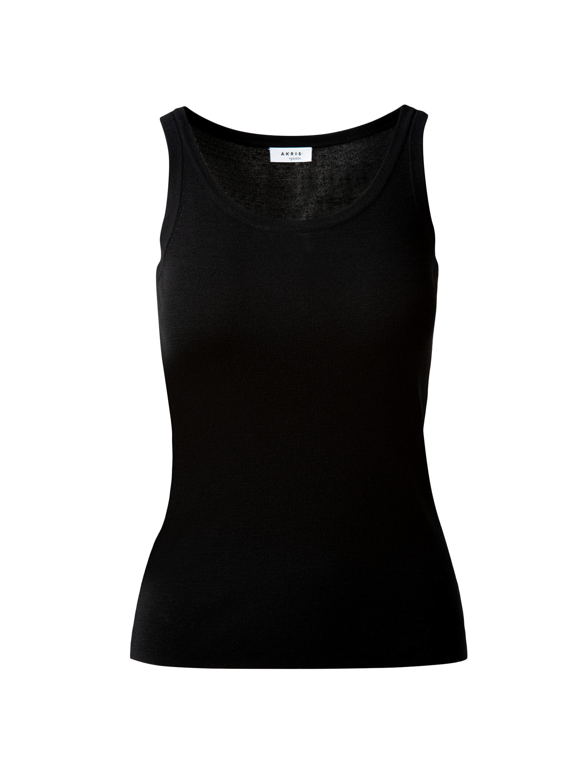 Akris punto Women's Elements Wool Tank Top - Black