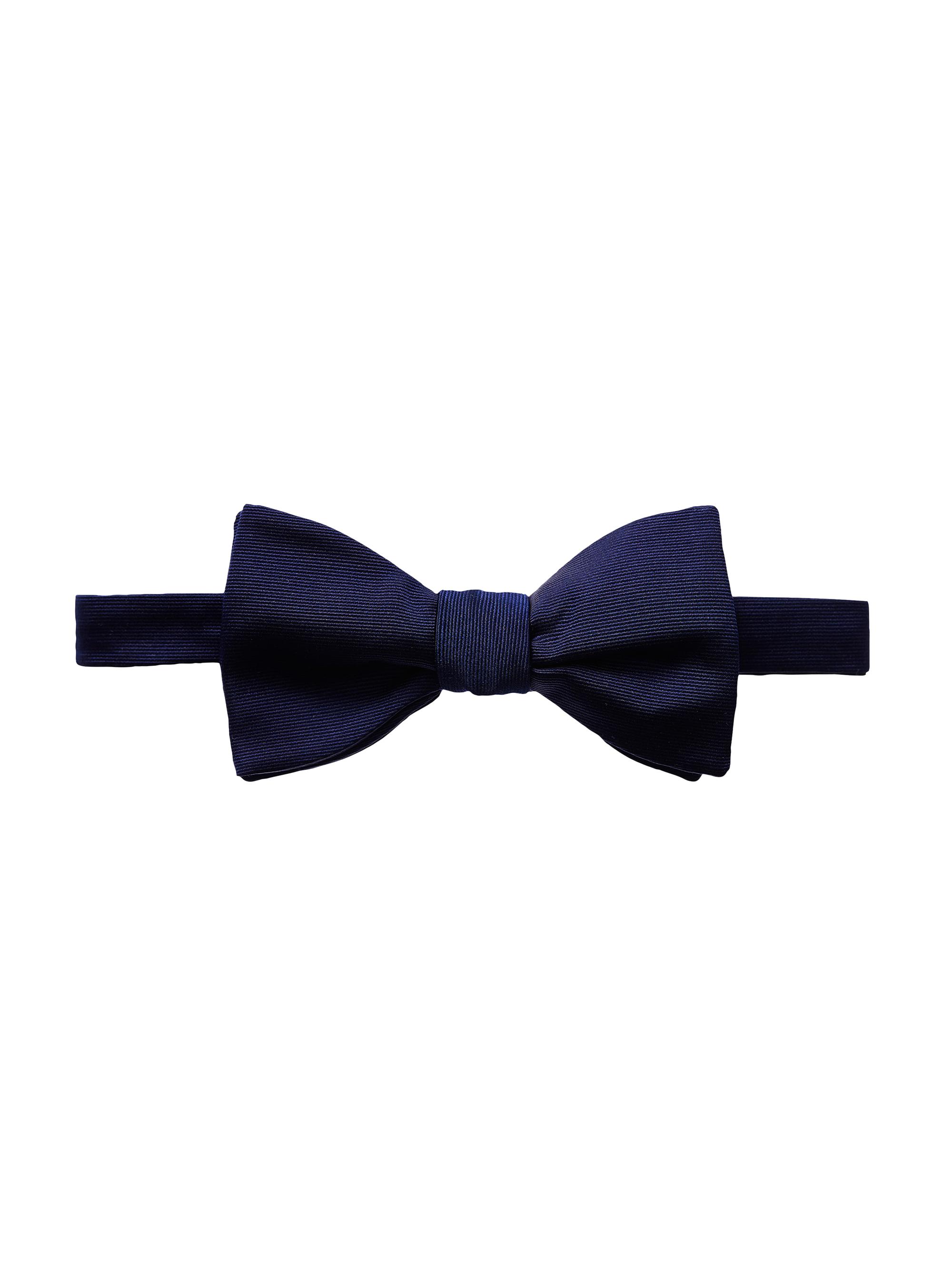Eton Men's Silk Self-Tie Bow Tie - Navy