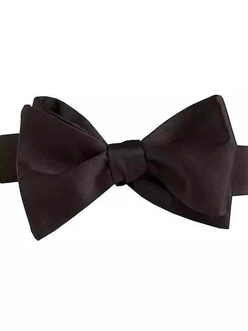 Dior - Bow Tie Black Silk - Women