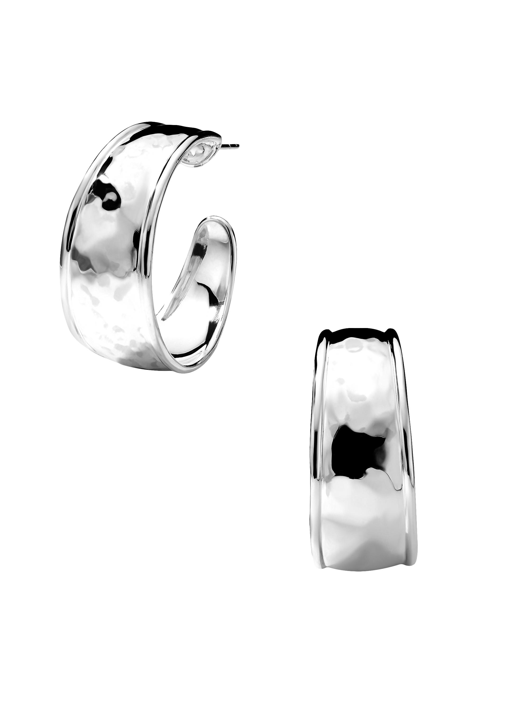 Ippolita Women's Goddess Sterling Silver  Hoop Earrings - Silver