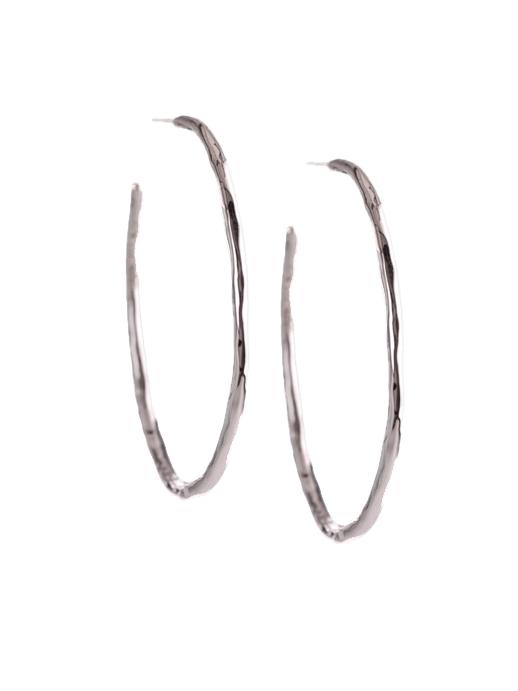 Ippolita Women's Classico  Sterling Silver Squiggle Hoop Earrings - Silver