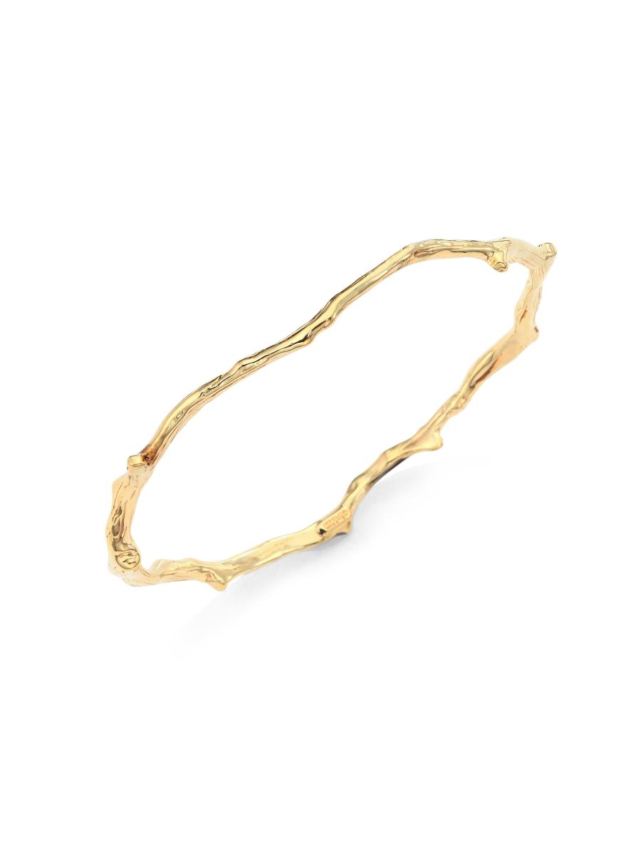 Ippolita Classico 18K Yellow Gold Branch Bangle Bracelet