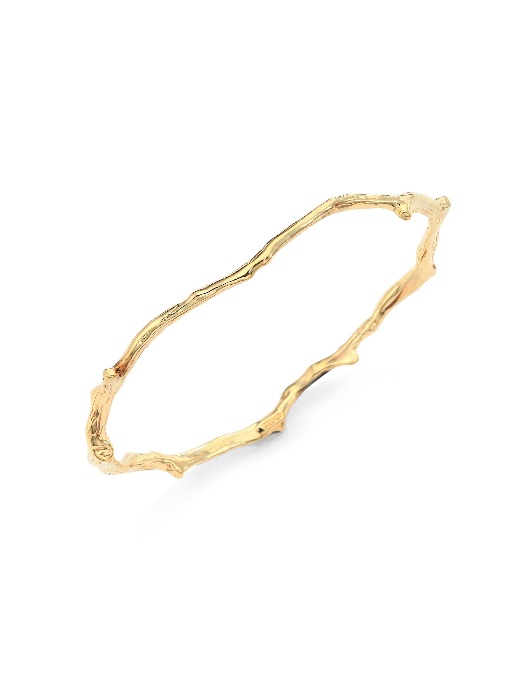 Ippolita Women's Classico 18K Yellow Gold Branch Bangle Bracelet - Gold