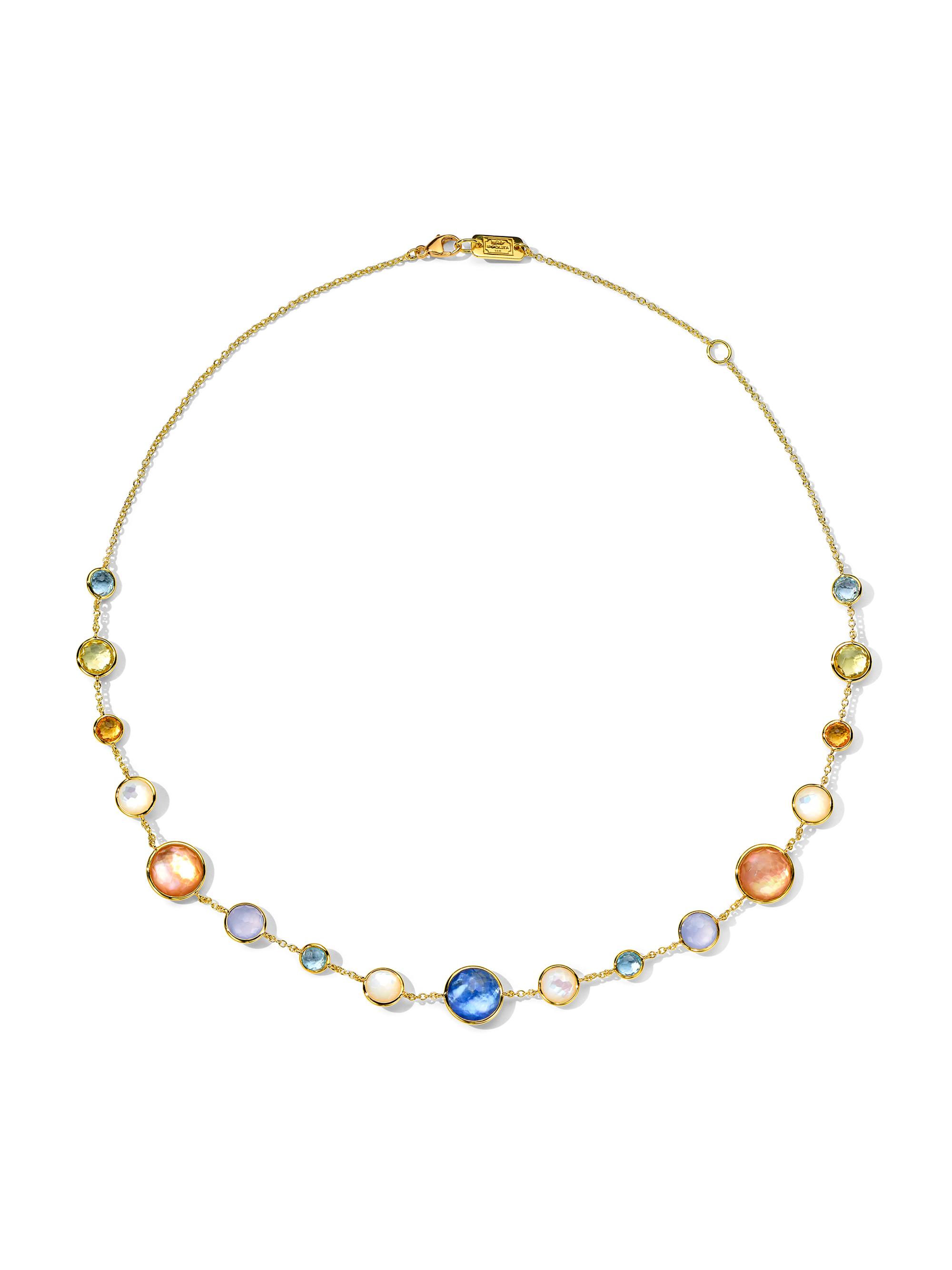 Ippolita Women's Lollipop Lollitini 18K Yellow Gold & Multi-Stone Necklace - Wildflower