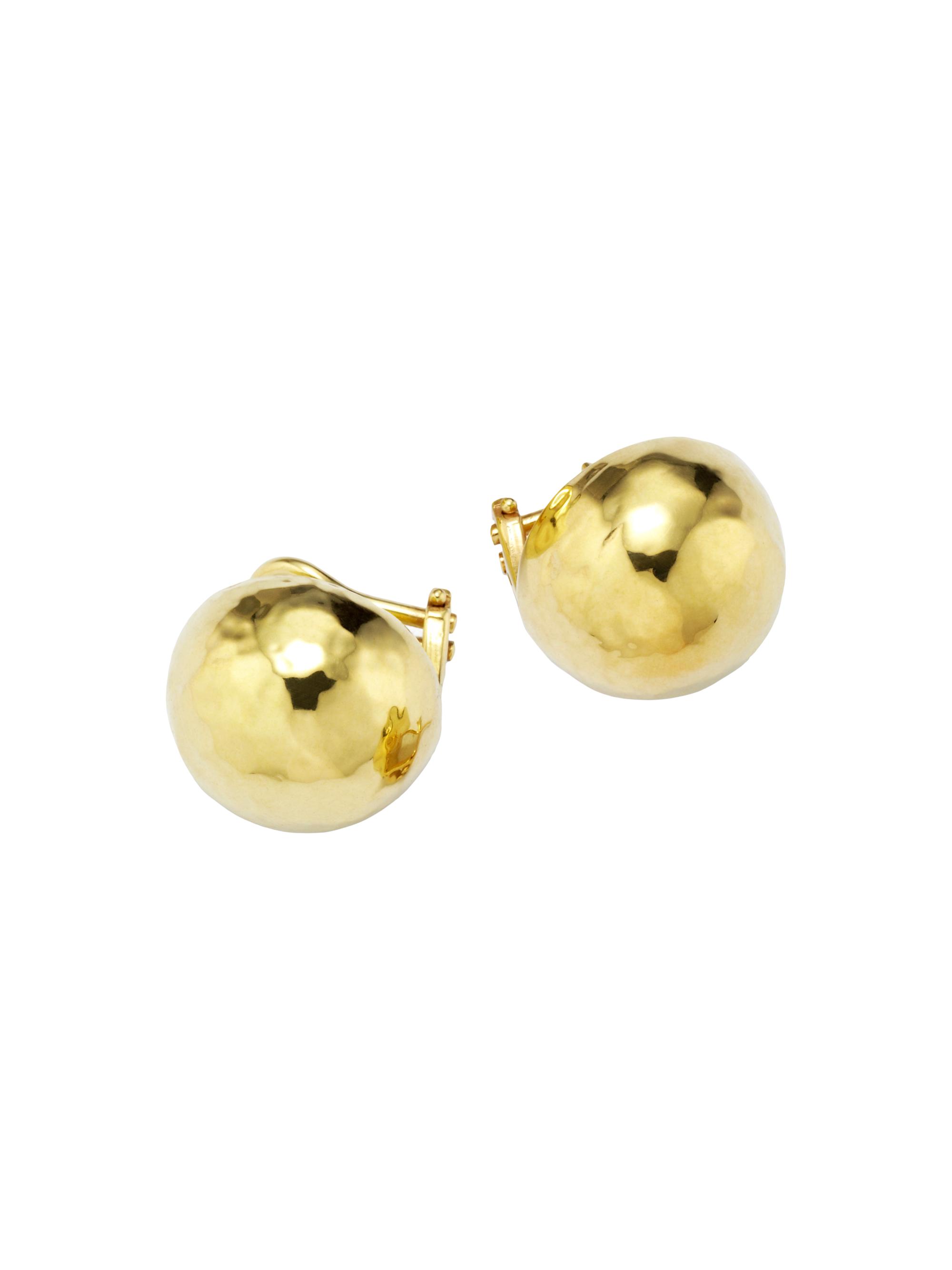 Ippolita Women's Classico 18K Green Gold Spherical Stud Earrings - Yellow Gold
