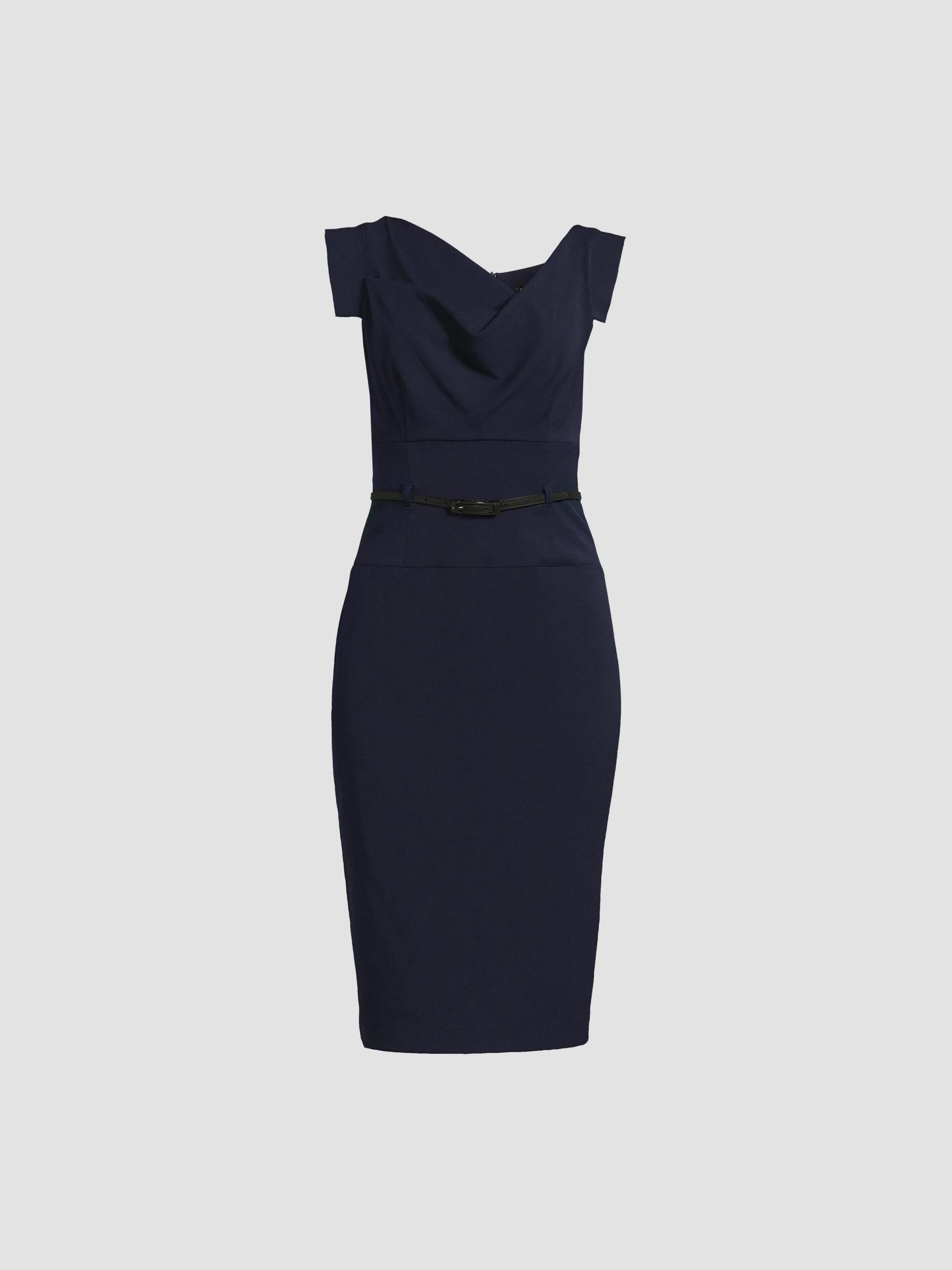 Black Halo Jackie O Loft Woven Sheath Dress | Saks Fifth Avenue