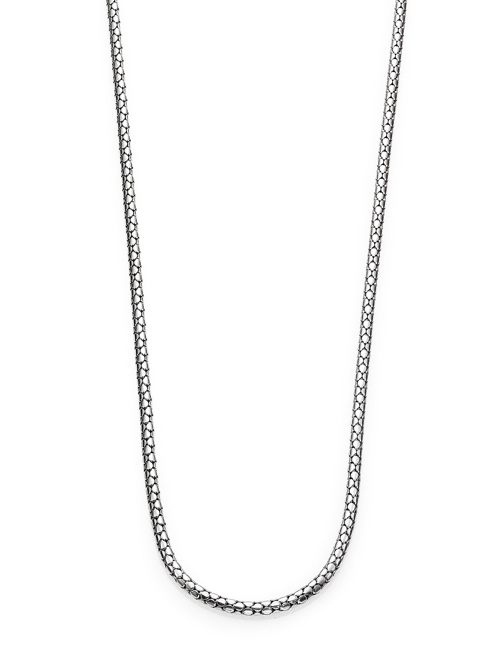 John Hardy Women's Dot Sterling Silver  Chain Necklace - Silver