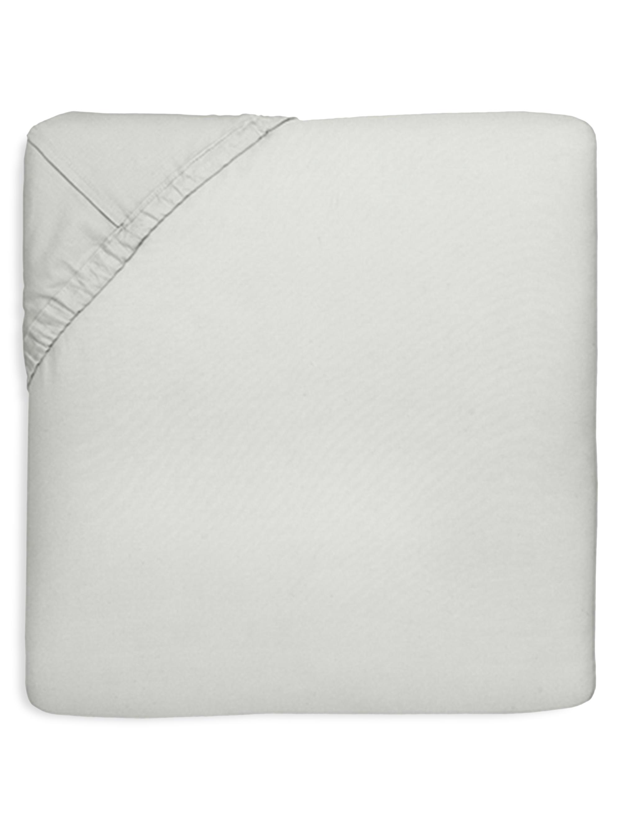 Sferra Celeste Fitted Sheet - Grey Twin