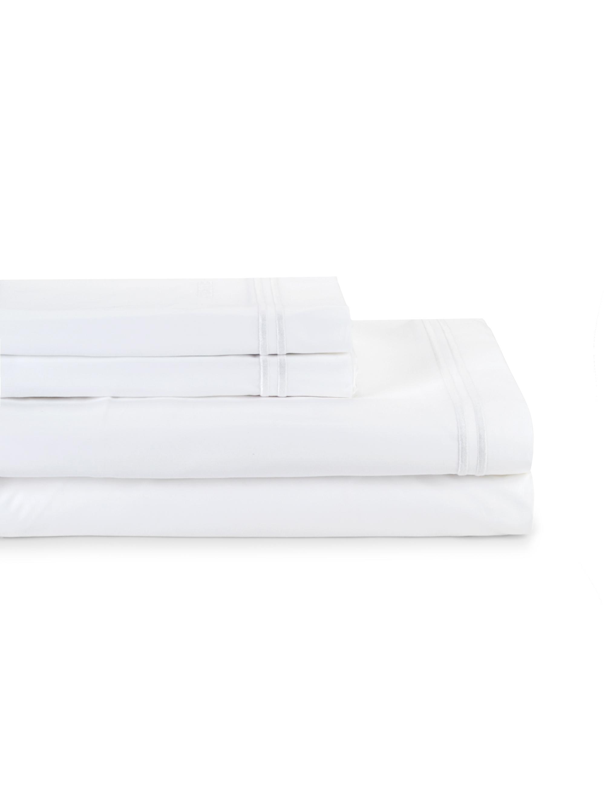 Frette Classic 4-Piece Sheet Set - White White King