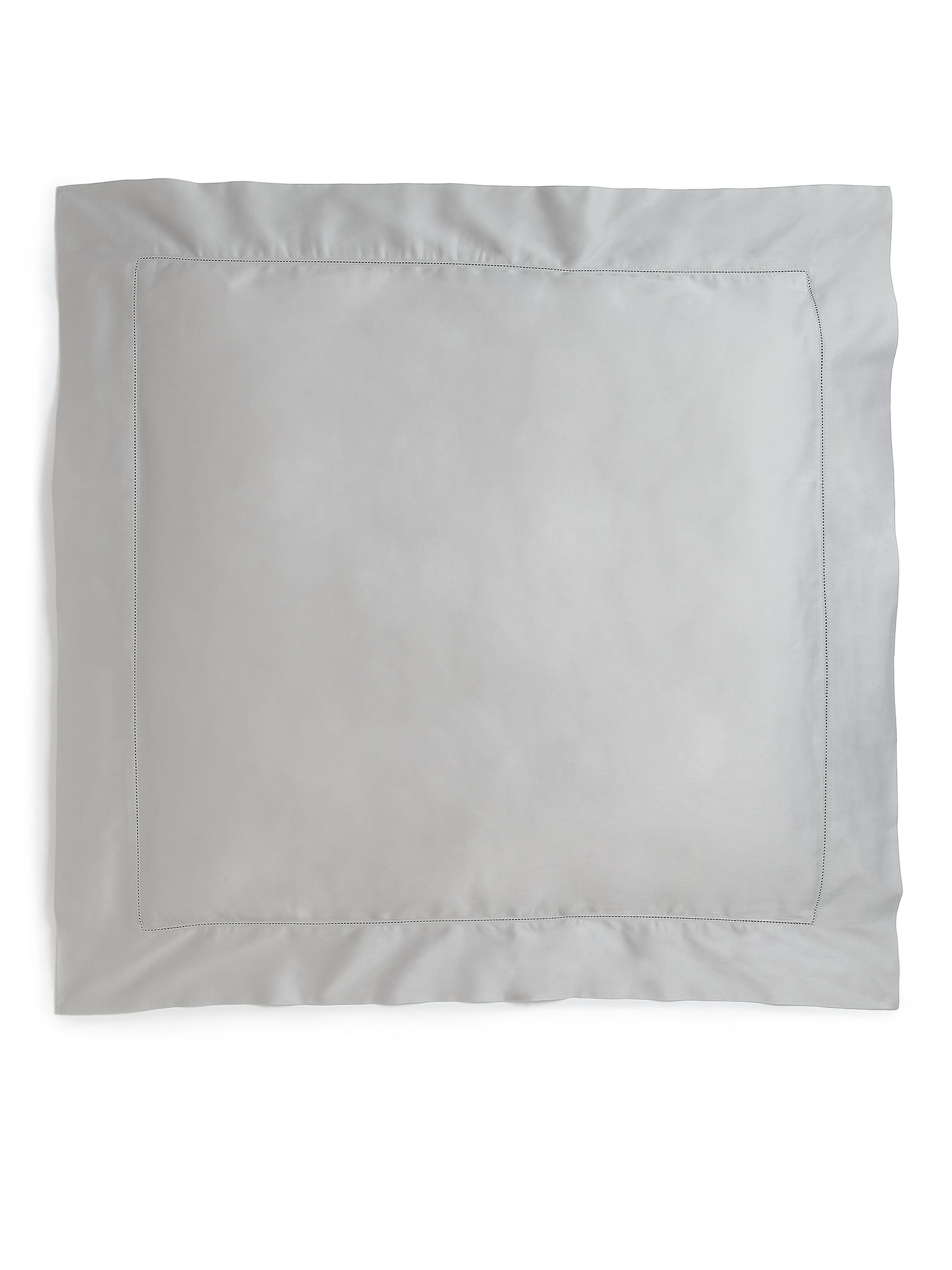 Frette Single Ajour Euro Sham - Grey