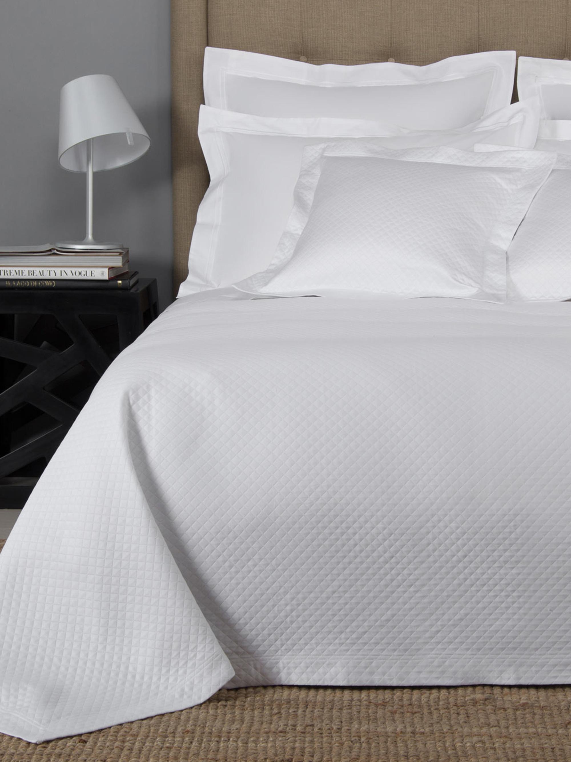 Frette Hotel Melody Bedspread - White Twin