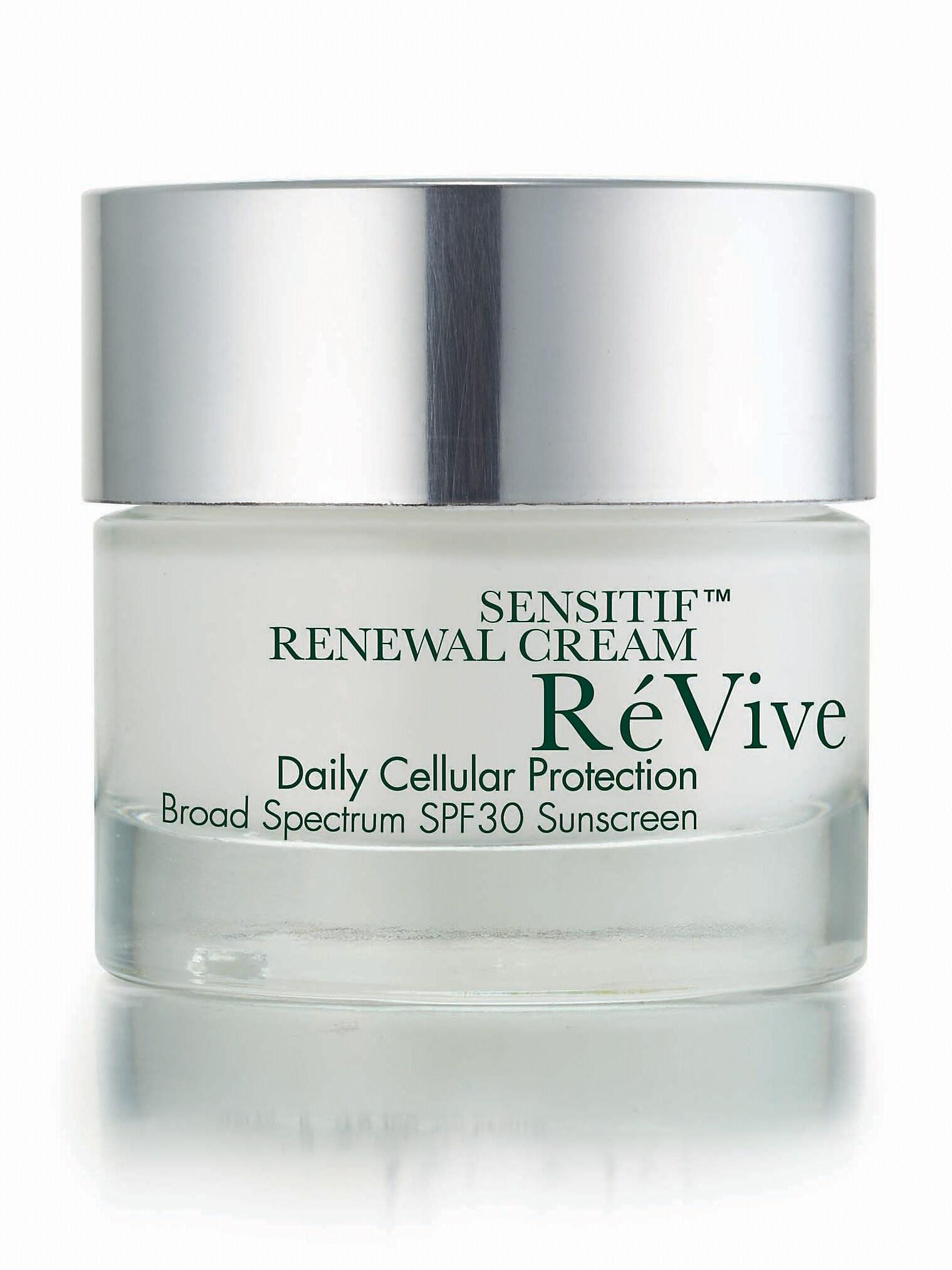 RéVive Sensitif Renewal Cream Daily Cellular Protection Broad Spectrum SPF 30 Sunscreen No Size