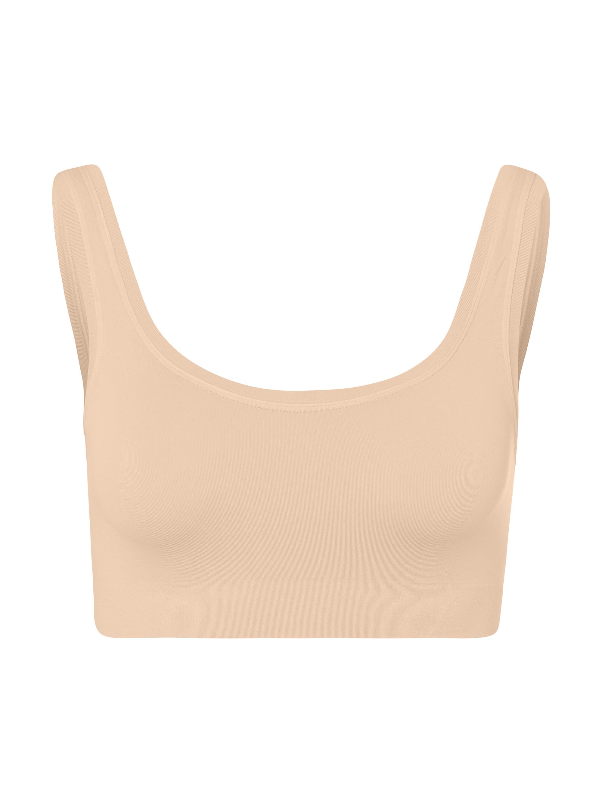 Hanro Women's Touch Feeling Crop Top - Nude