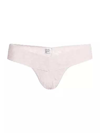 Hanky Panky: Signature Lace Low Rise Thong, Electric Orchid - Elise