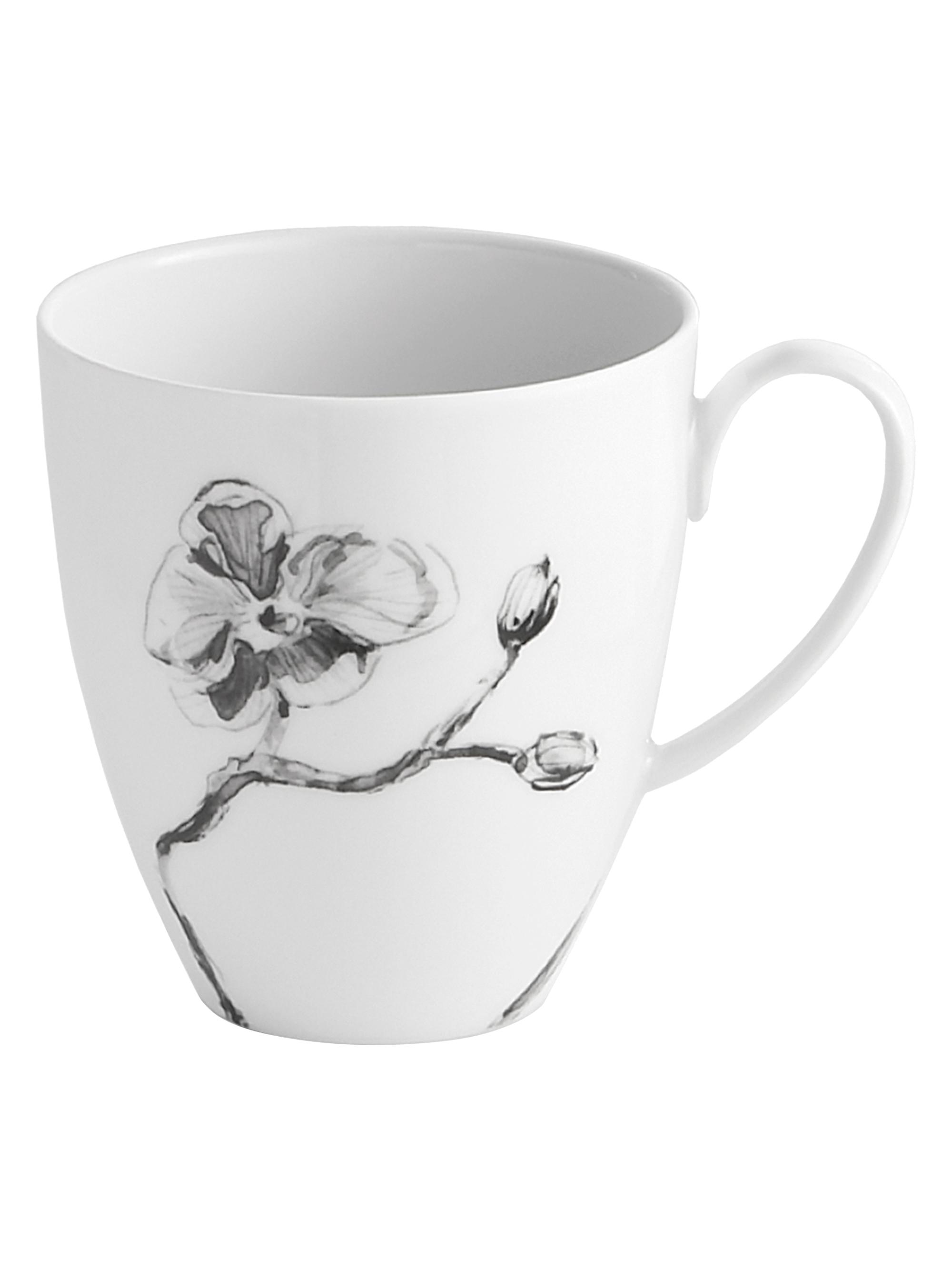 Michael Aram Black Orchid Porcelain Mug