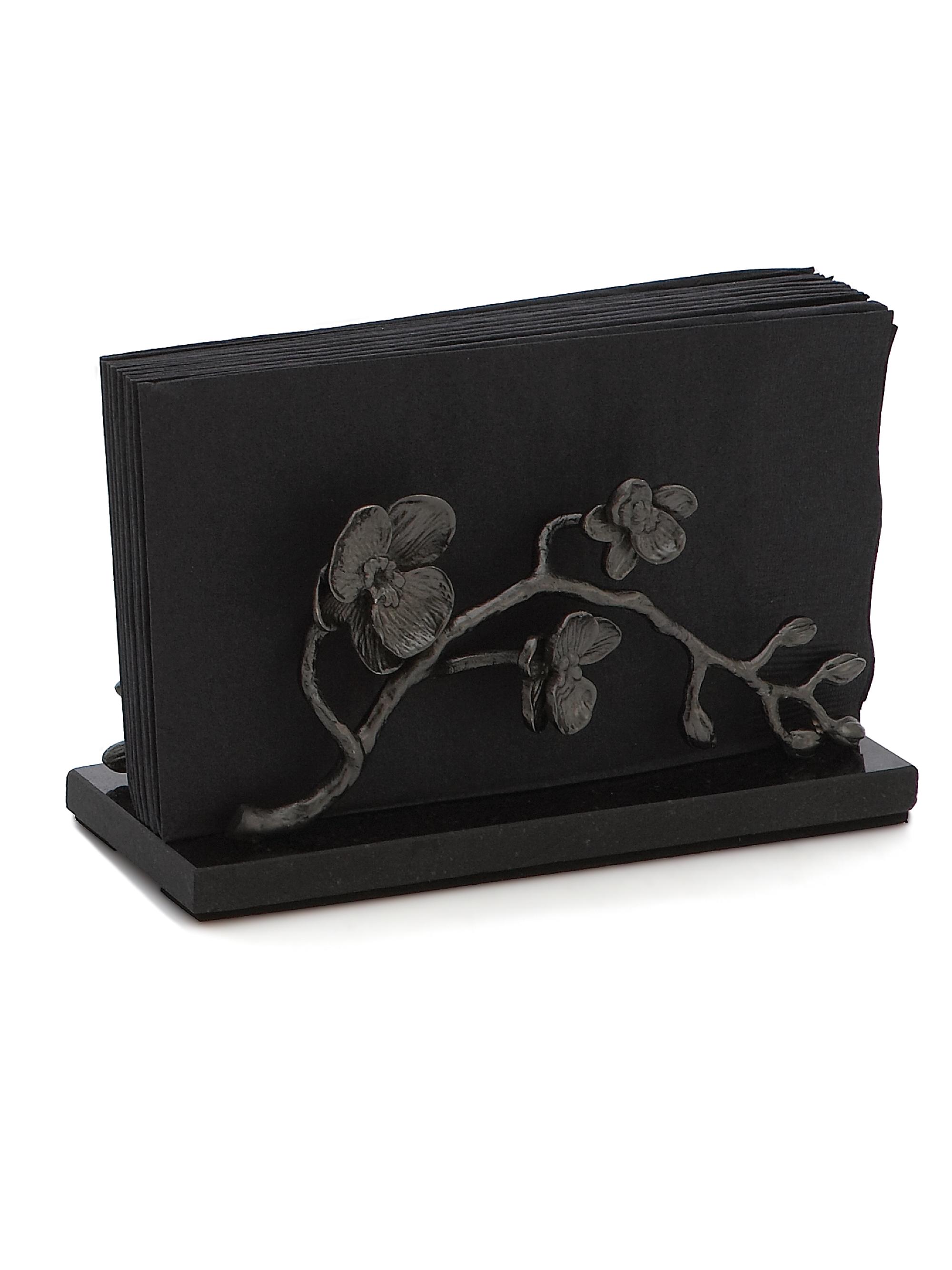 Michael Aram Black Orchid Vertical Napkin Holder