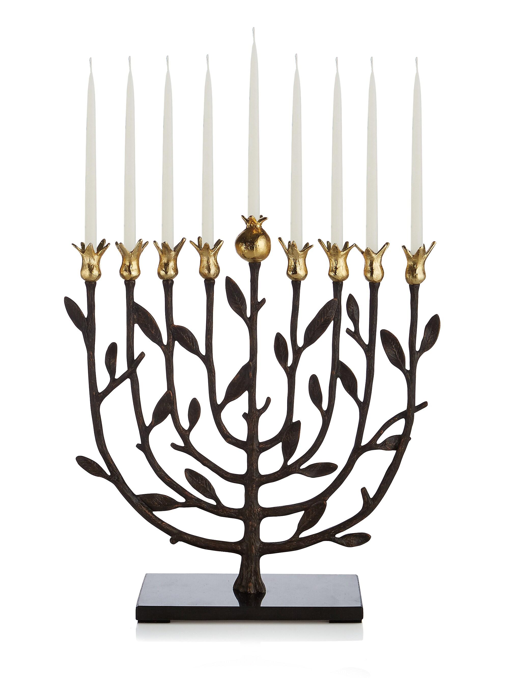 Michael Aram Pomegranate Kosher Menorah