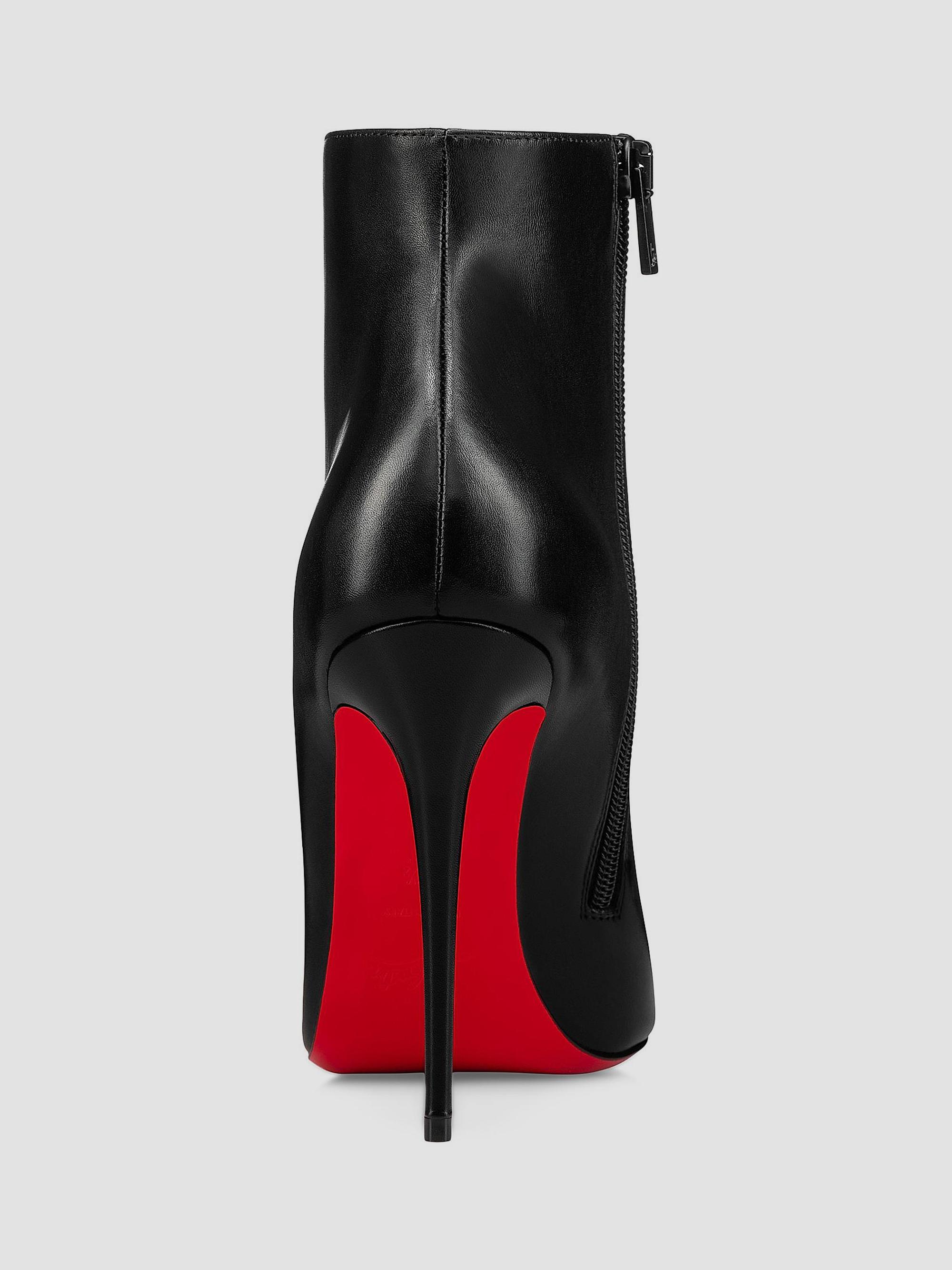 クリスチャン ルブタン Lock So Kate Booty 100mm 36 Christian Louboutin So Kate 100MM Leather Booty Booties | Saks