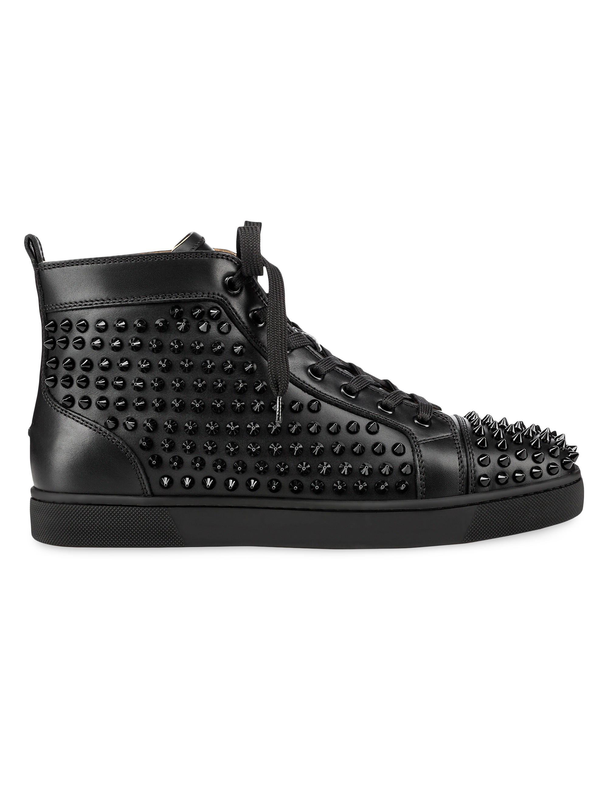 Christian Louboutin Louis Spikes Sneakers | Saks Fifth Avenue
