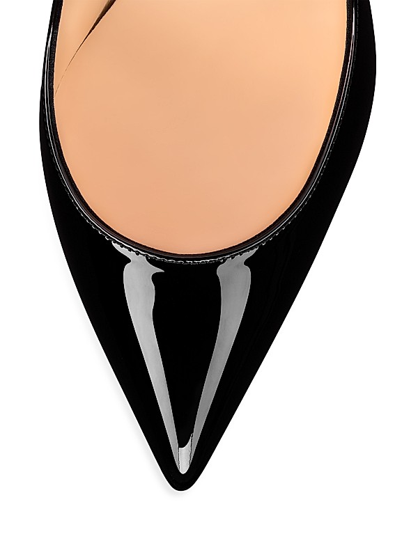 Shop Christian Louboutin Pigalle 100MM Patent Leather Pumps Shop Christian Louboutin Pigalle 100MM Patent Leather Pumps