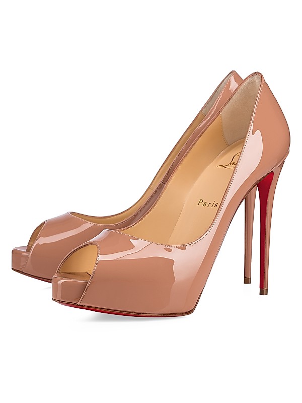 Shop Christian Louboutin New Very Privé 120MM Patent Leather Shop Christian Louboutin New Very Privé 120MM Patent Leather