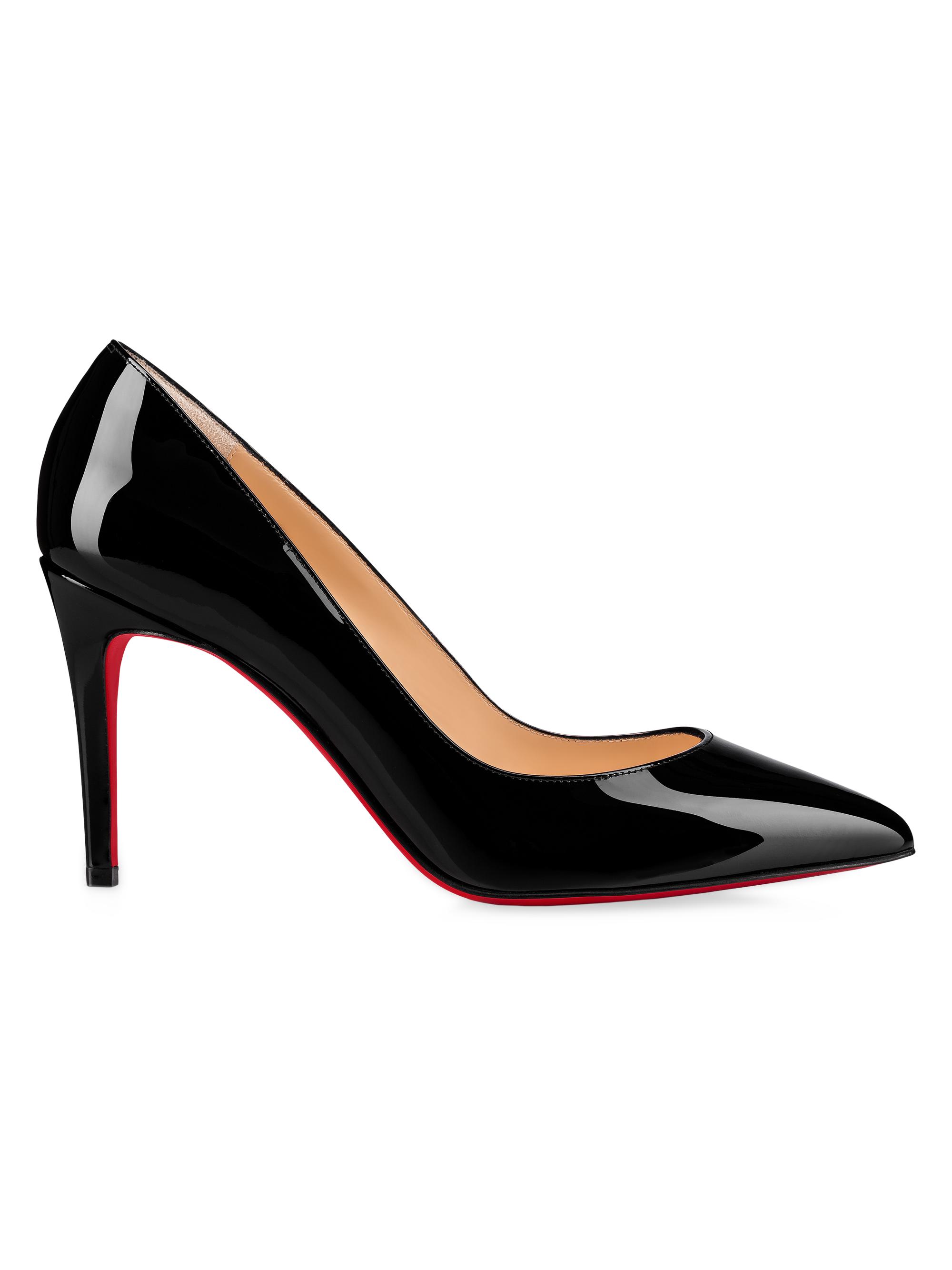 Christian Louboutin Pigalle 赤 ハイヒール Christian Louboutin | Pigalle Follies 85 black patent