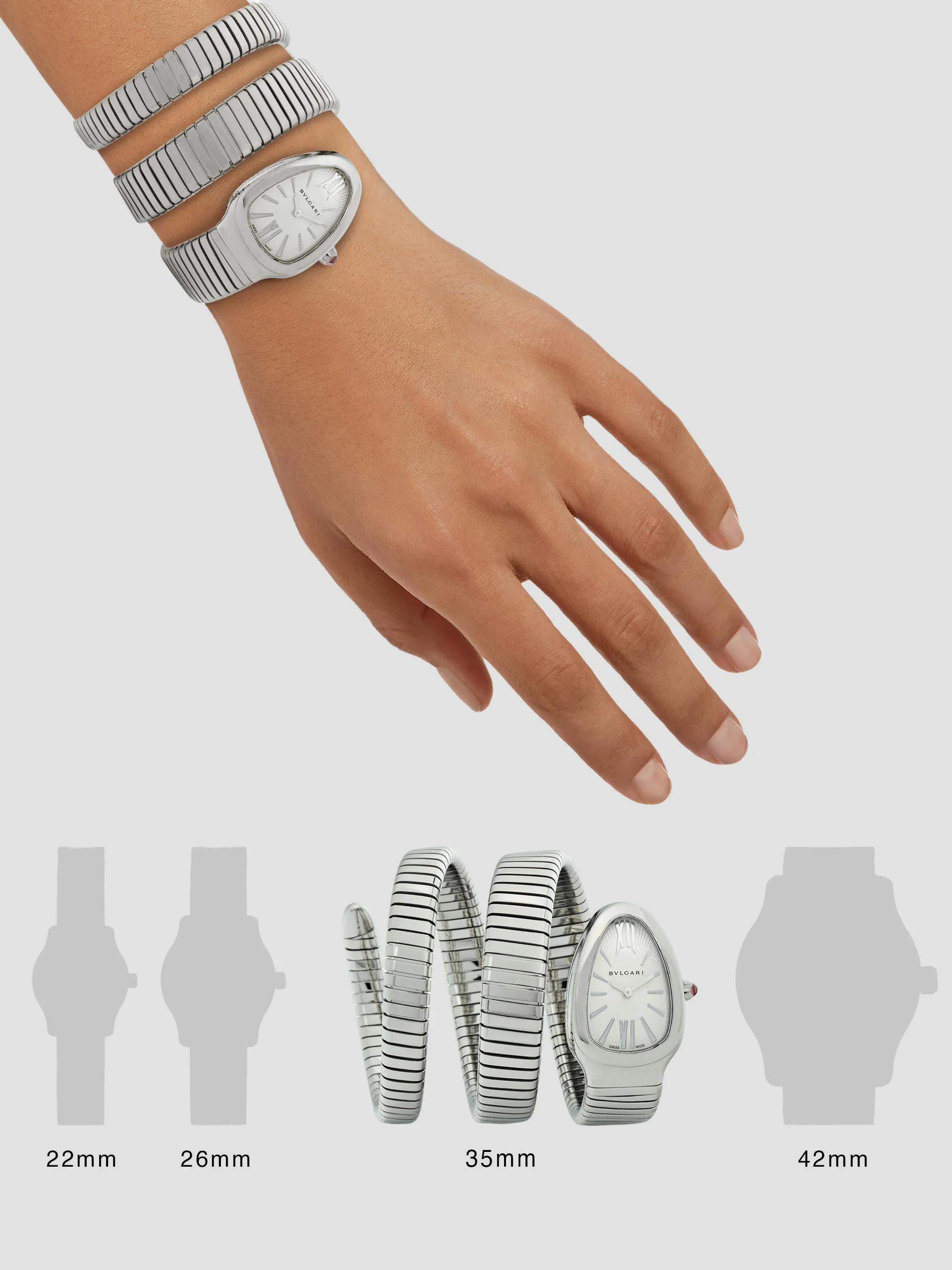 BVLGARI Serpenti Tubogas Stainless Steel Double Twist Watch | Saks