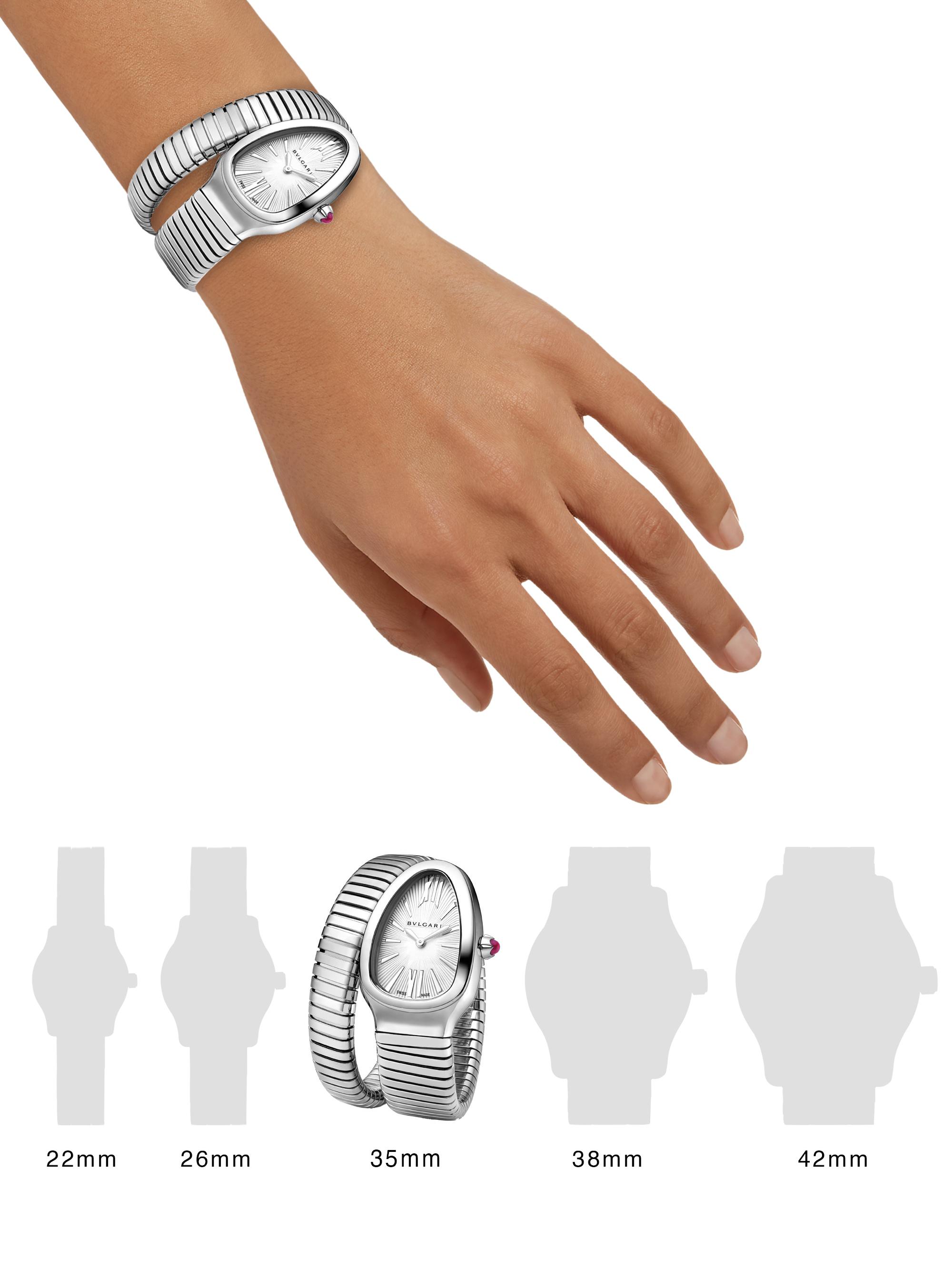BVLGARI Serpenti Tubogas Stainless Steel Single Twist Watch | Saks