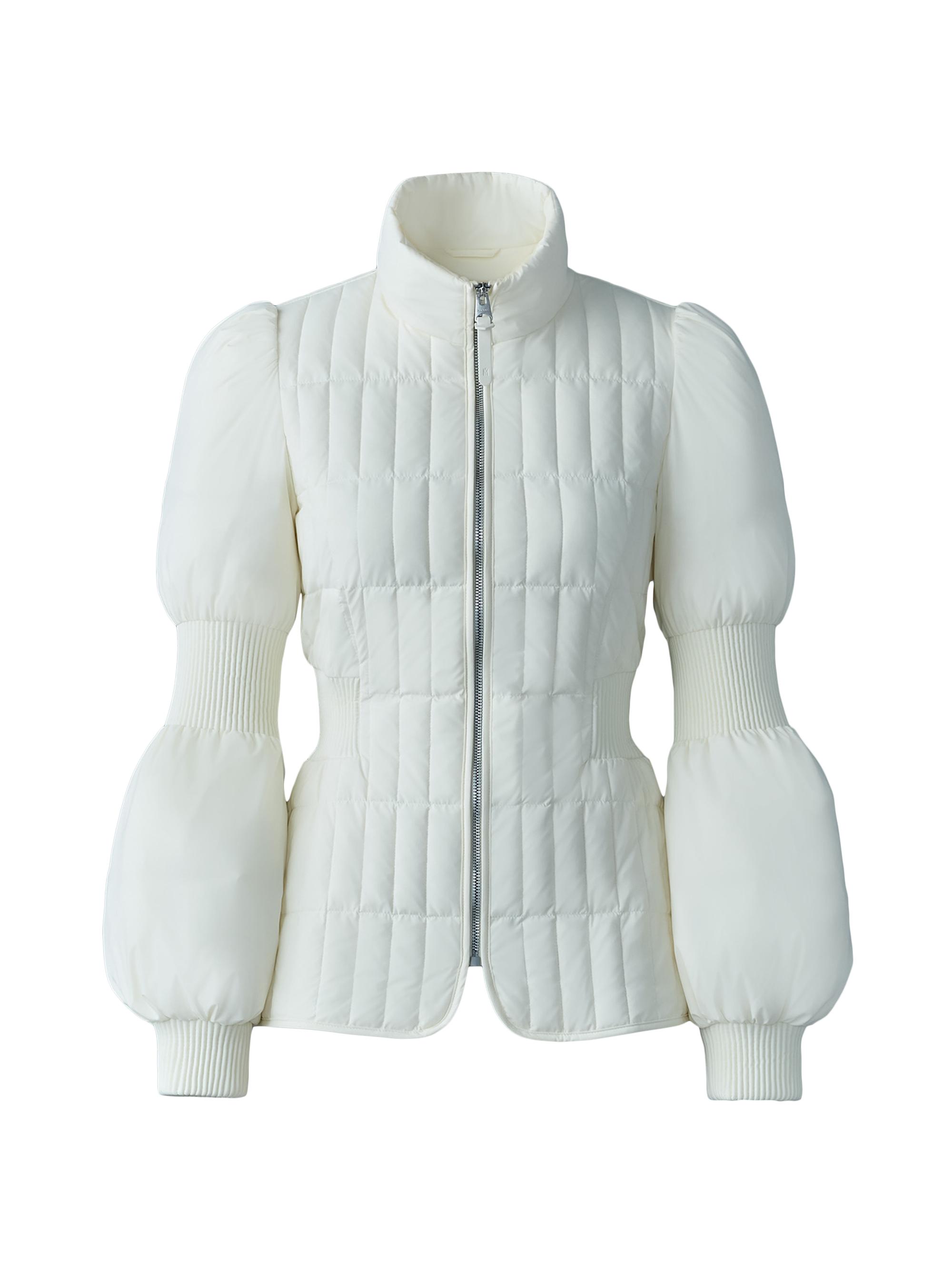 Mackage Women's Felicia Quilted Down Jacket - Cream