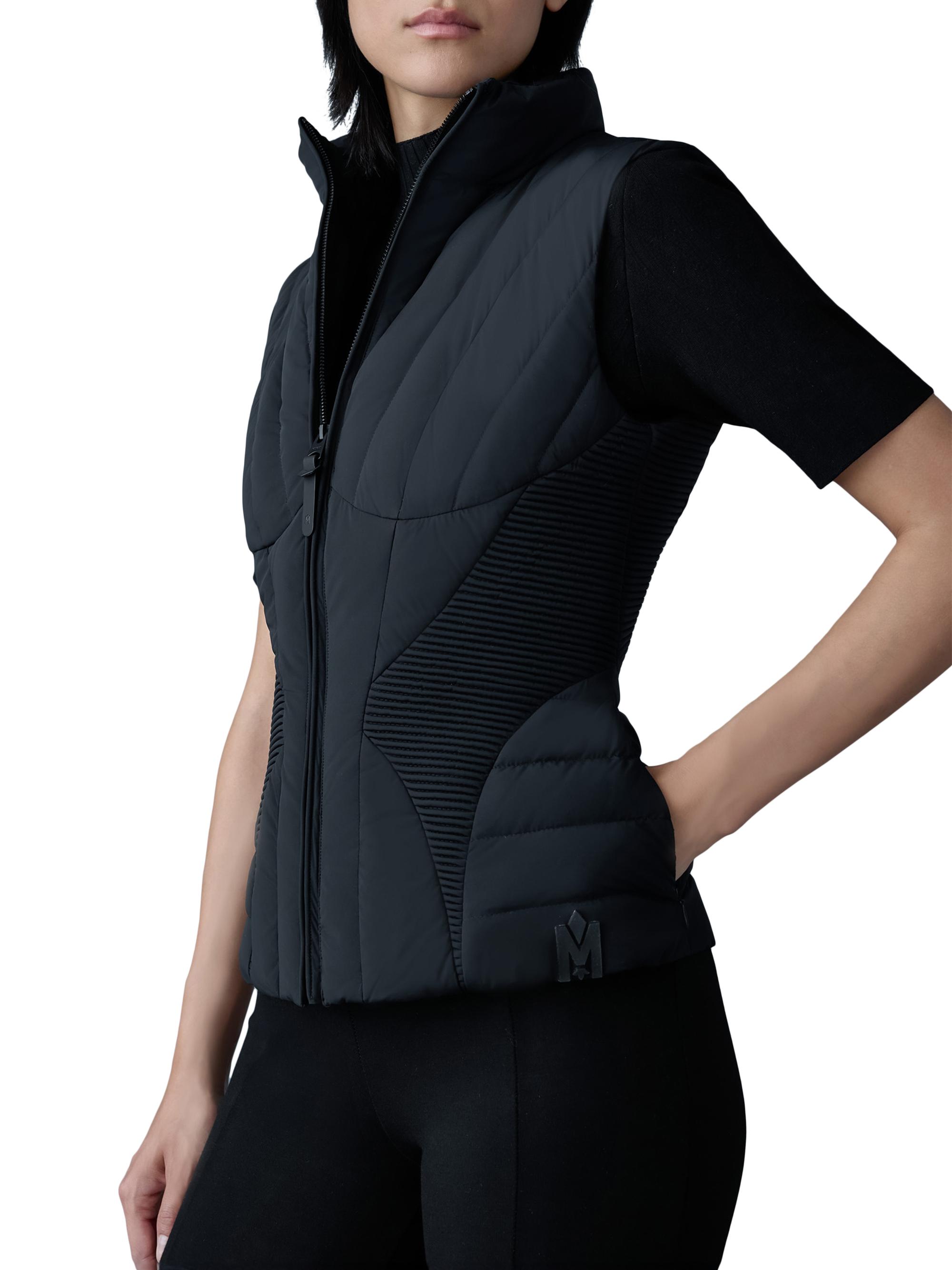 美品 Y2K DUVETICA down vest BLACK archive 美品 Y2K DUVETICA down vest BLACK archive レディース